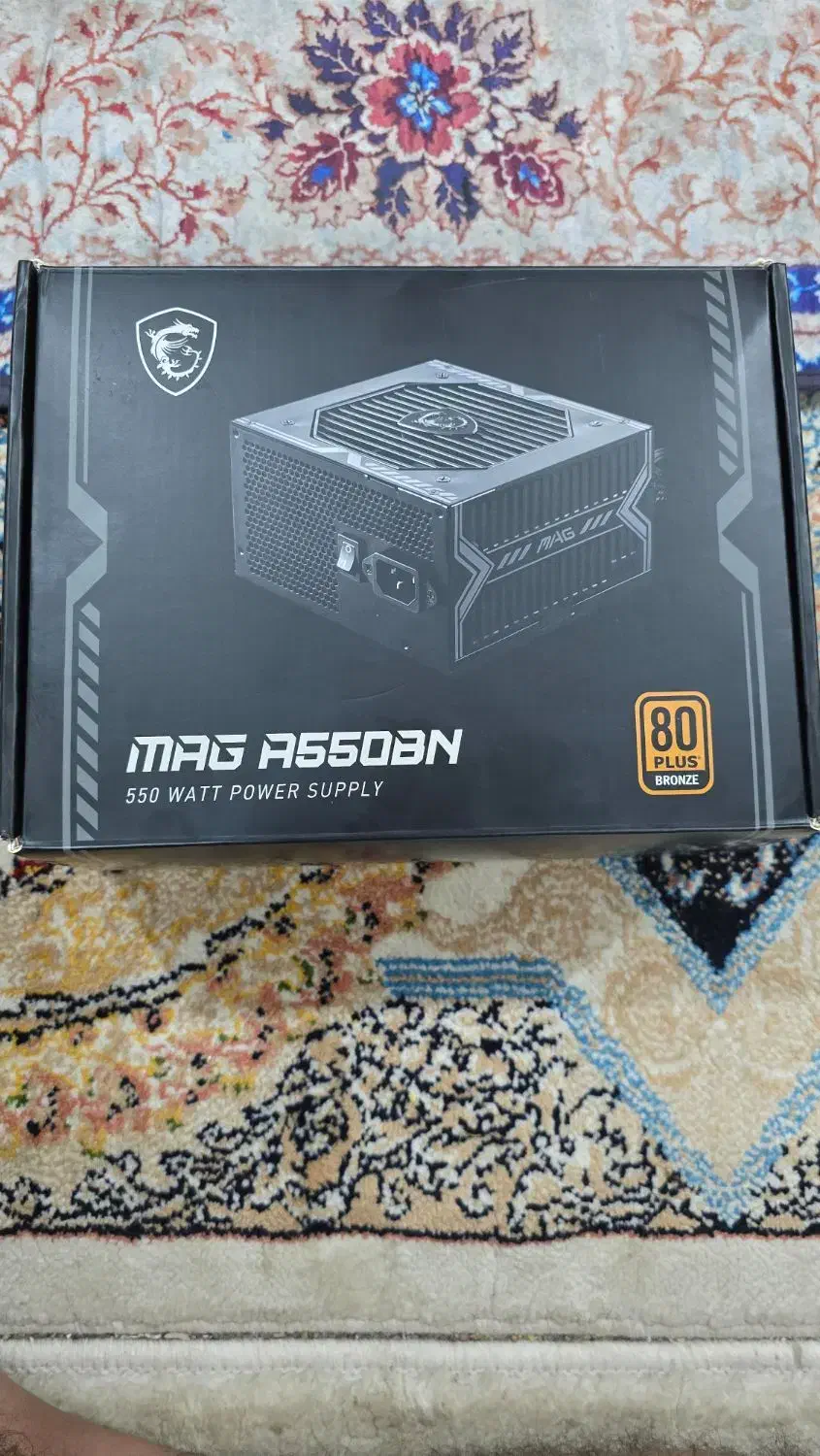پاور 550W MSI|قطعات و لوازم جانبی رایانه|برازجان, |دیوار
