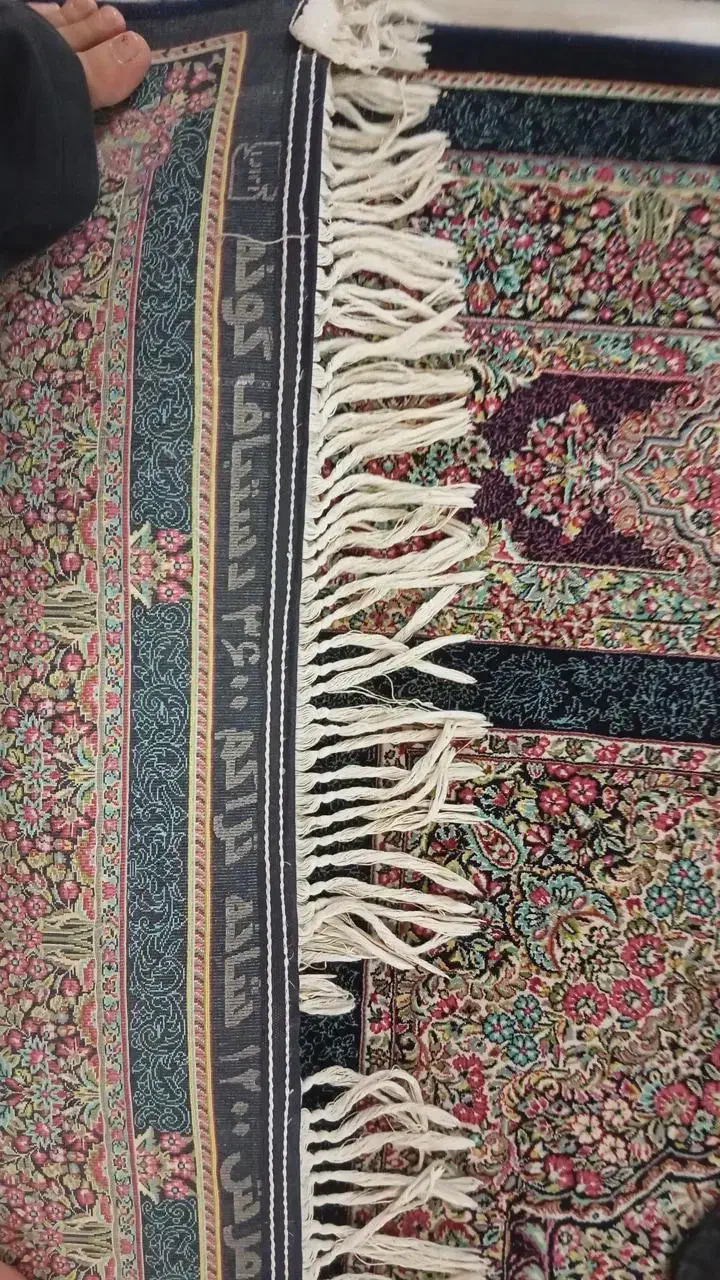 فرش ۹متری ۶متری قصر ایرانیان دستباف گونه|فرش|ماهدشت, |دیوار