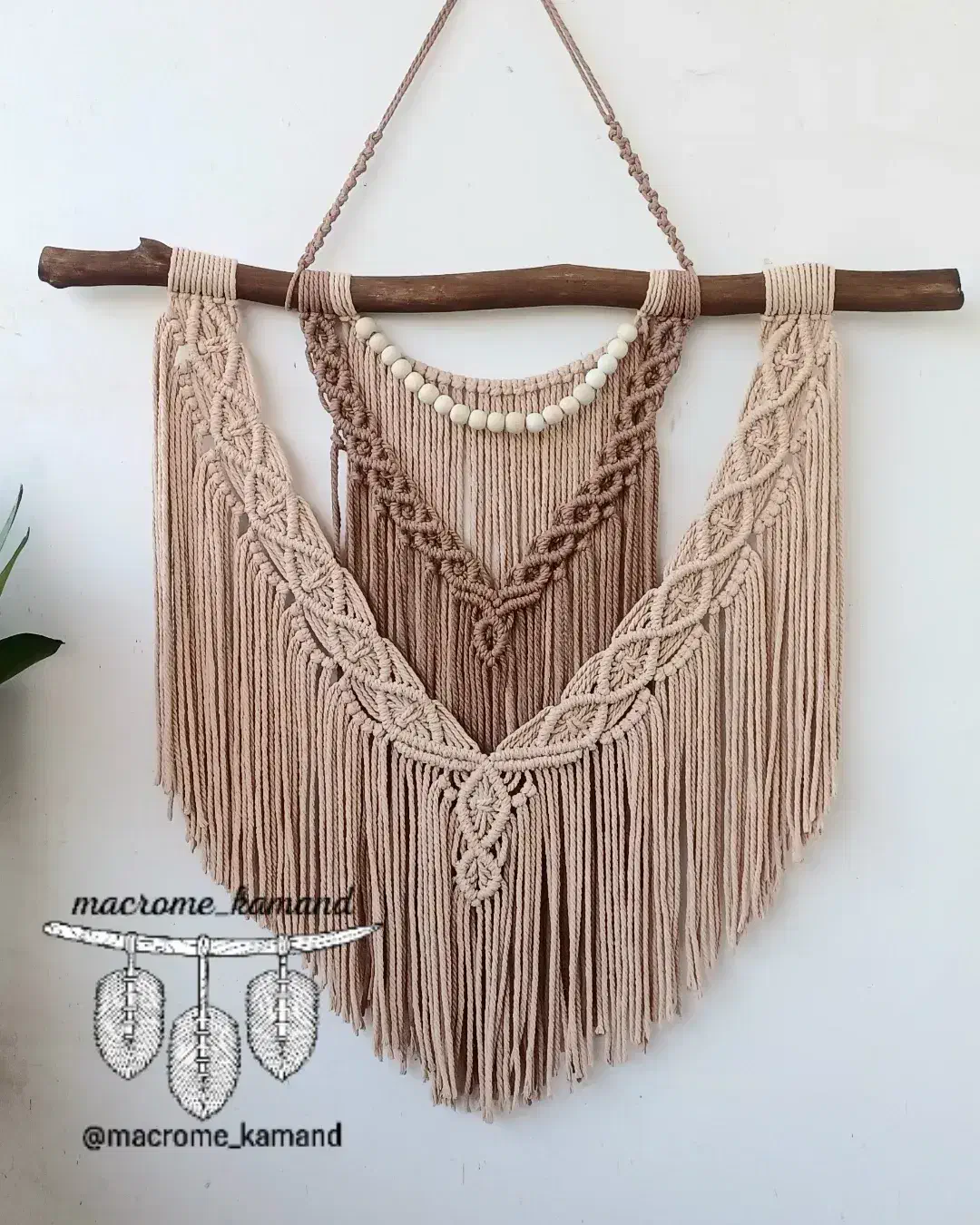 دیوار کوب مکرومه|صنایع دستی و سایر لوازم تزئینی|صومعهسرا, |دیوار