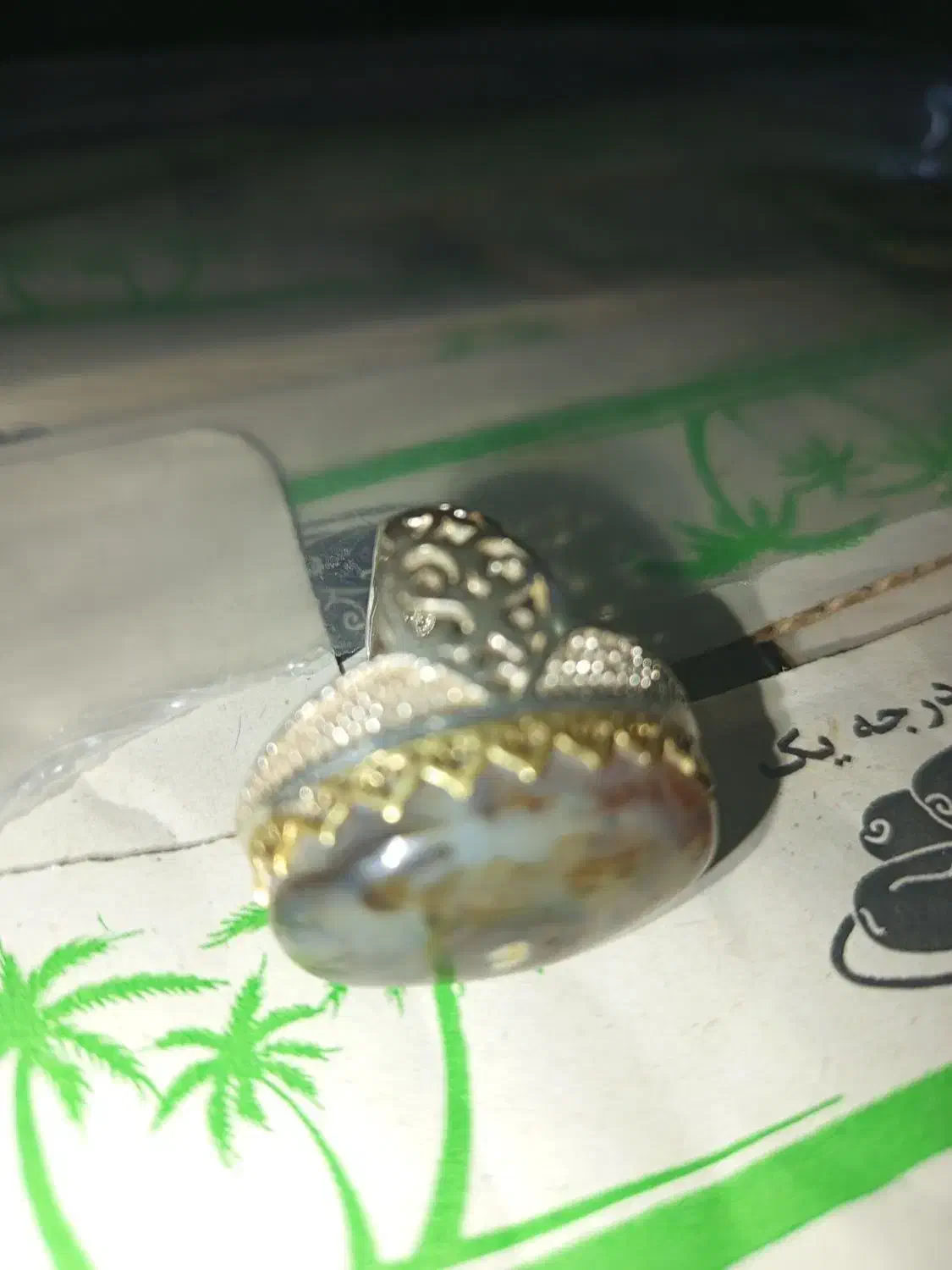 دو عدد انگشتر نقره‌ای سلیمانی|جواهرات|سوسنگرد, |دیوار