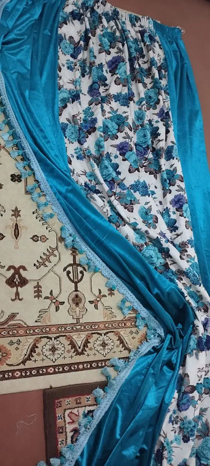 دکور پرده|پرده، رانر، رومیزی|میانه, |دیوار