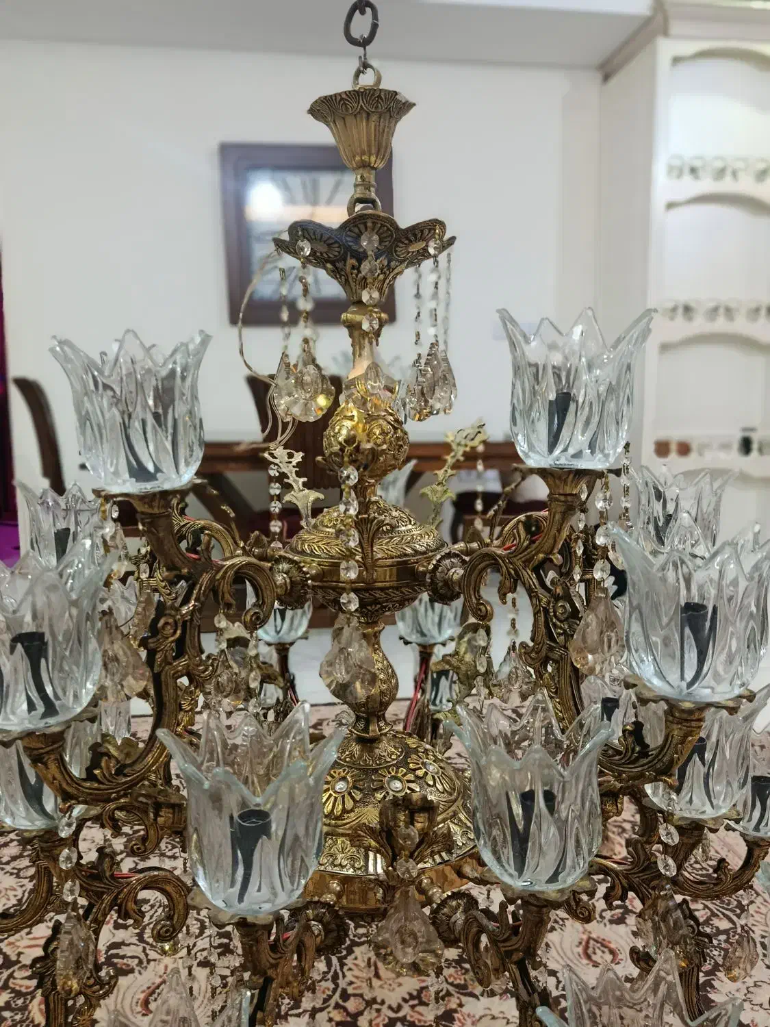 لوستر برنز|لوستر و چراغ آویز|فردیس, فردیس|دیوار