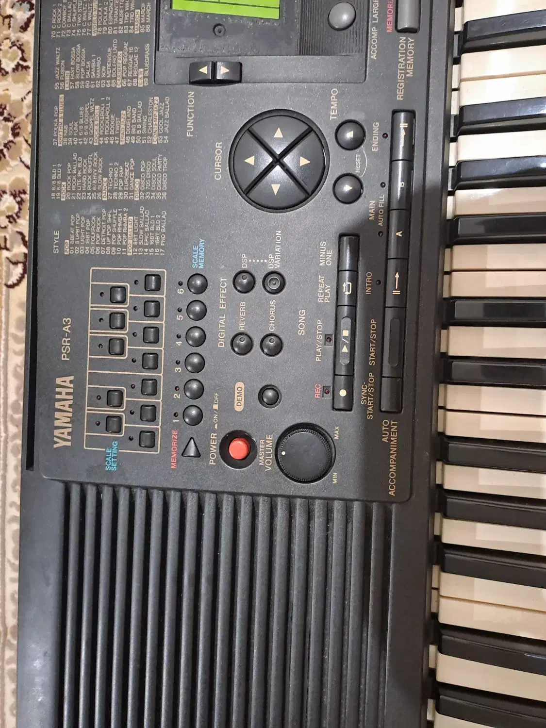 ارگ یاماها YAMAHA PSR-A3|پیانو، کیبورد، آکاردئون|اهواز, کوی سعدی|دیوار