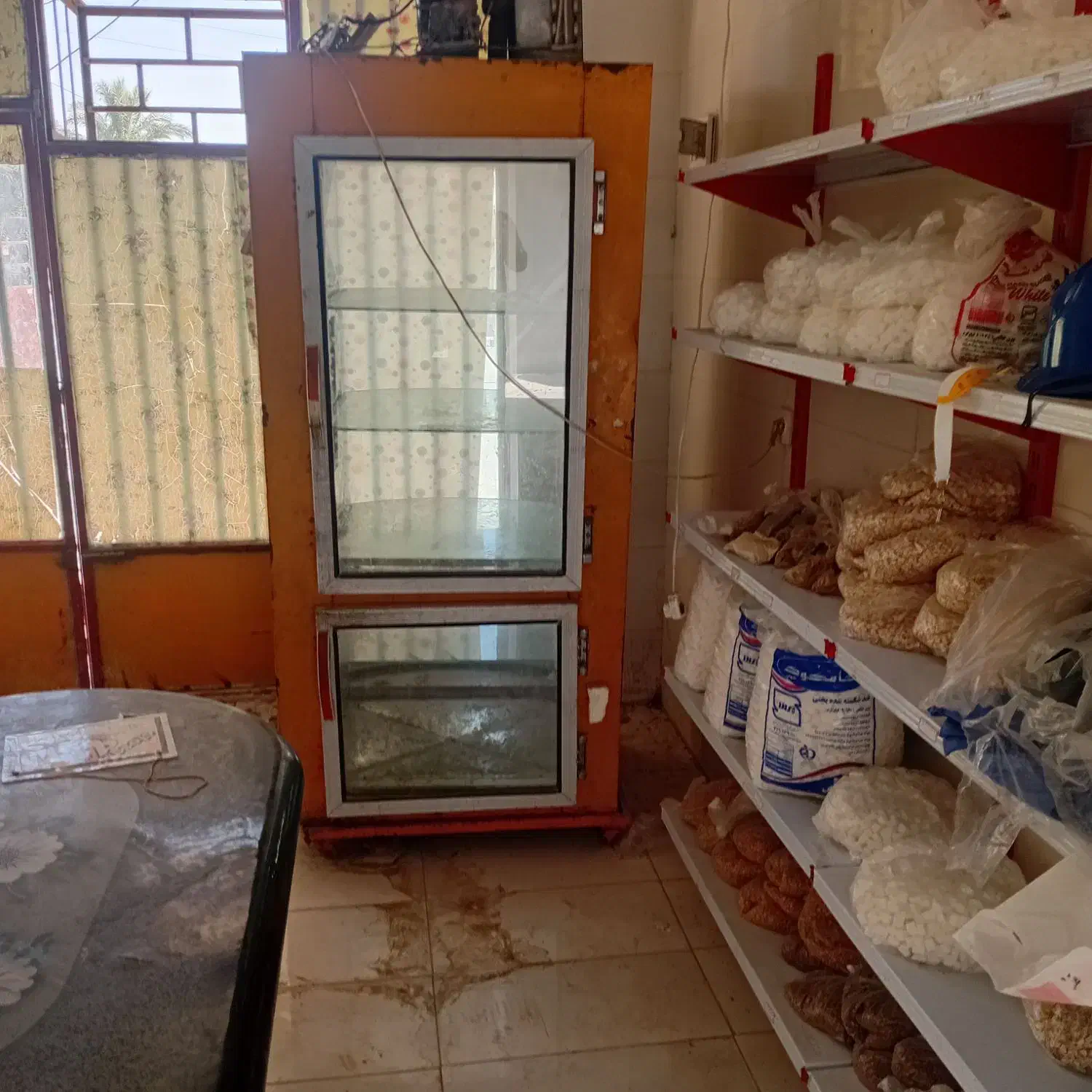 ویترینی ایستاده یخچال|یخچال و فریزر|شبانکاره, |دیوار