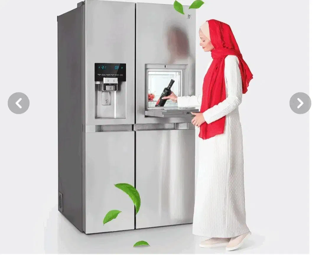 یخچال فریزر دوو ساید بای ساید هوم بار دار نو|یخچال و فریزر|بیرجند, |دیوار