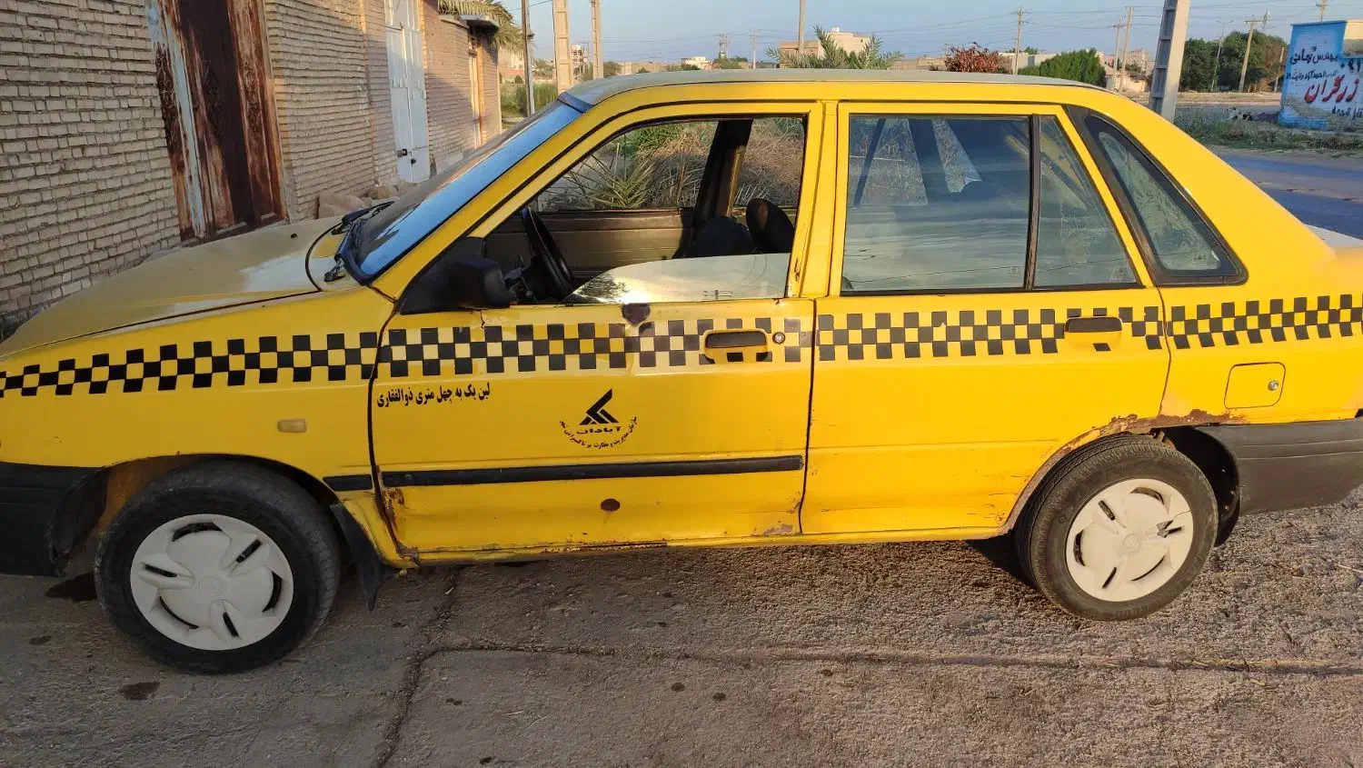 پراید ۱۴۱ مدل ۸۶ تاکسی دوگانه سوز|خودرو سواری و وانت|آبادان, |دیوار