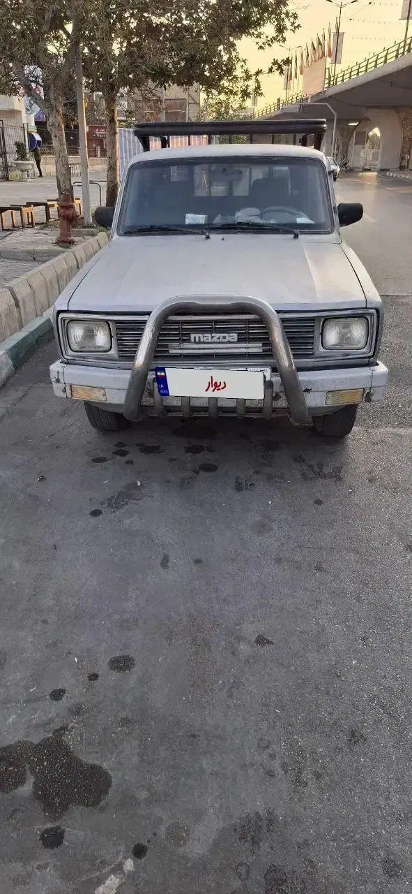 مزدا وانت مدل ۸۷ دو کابین یه گلگیر رنگ|خودرو سواری و وانت|قزوین, |دیوار