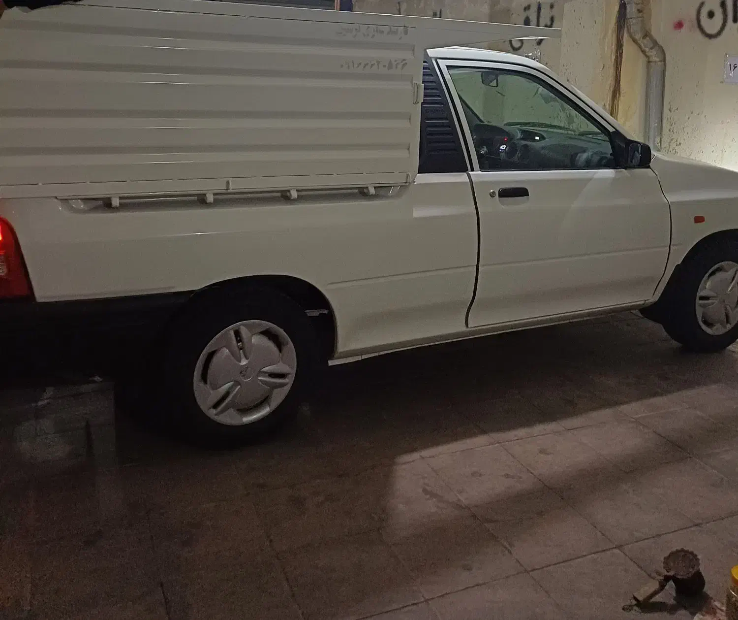 پراید وانت بارنخورده باطاق وکفی وفنر|خودرو سواری و وانت|پرند, فاز ۴|دیوار