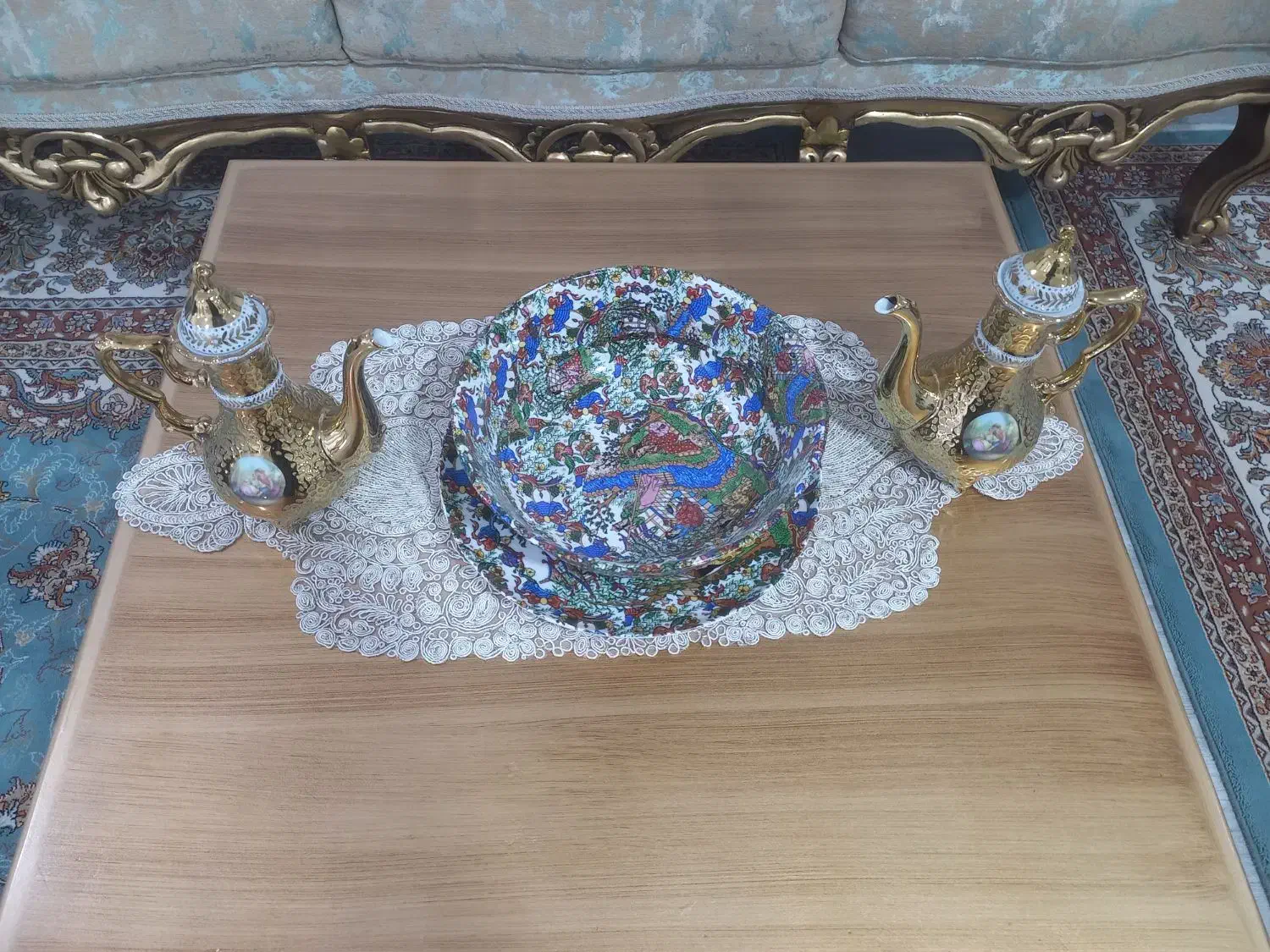 کاسه بشقاب ۲ عدد چینی|صنایع دستی و سایر لوازم تزئینی|اردبیل, |دیوار