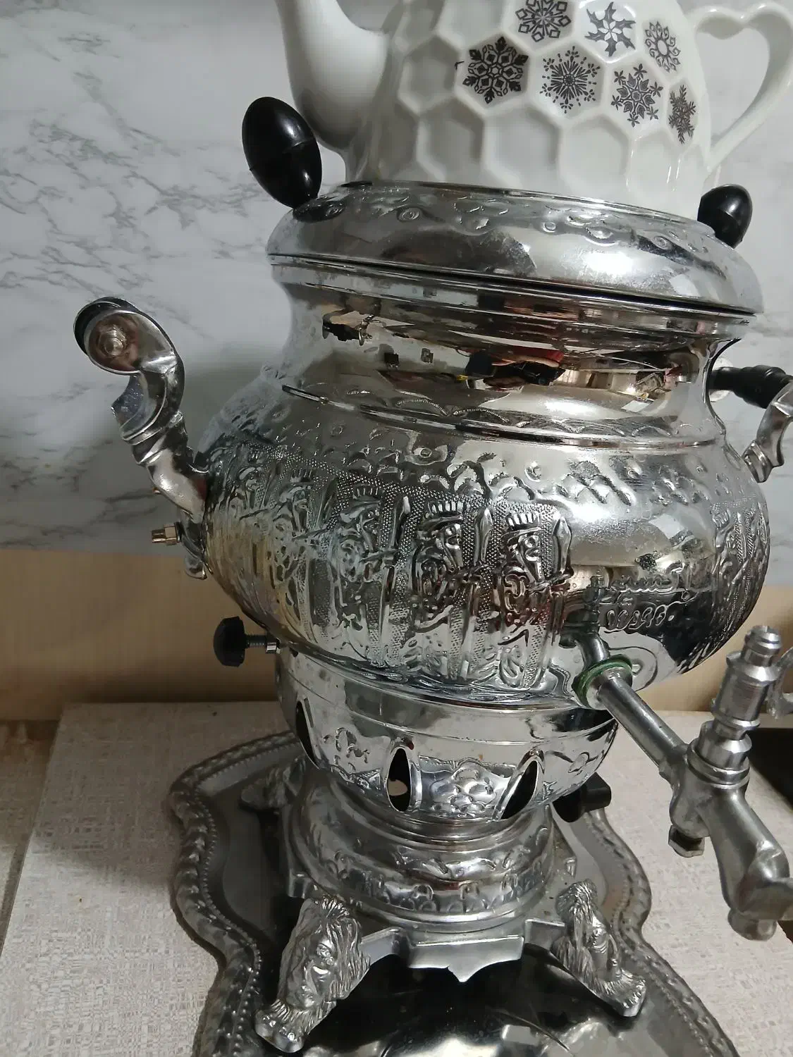 سماورگازی،|سماور، چای‌ساز، قهوه‌ساز|رباط‌کریم, مسکن مهر آبشناسان|دیوار