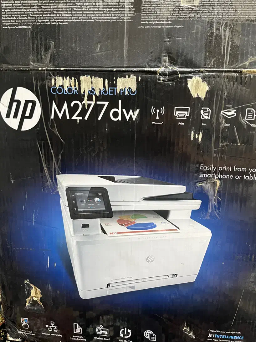 پرینتر HP مدل color laser jet pro MFP M277dw|پرینتر، اسکنر، کپی، فکس|تهران, جنت‌آباد شمالی|دیوار