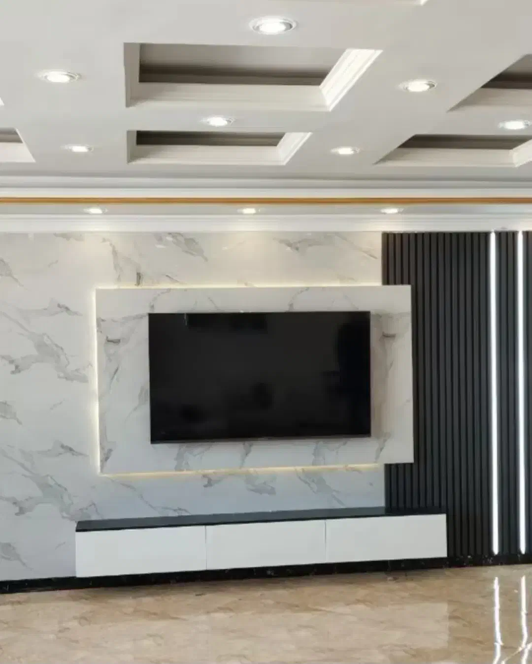 اجرای تی وی وال. نصب ماربل شیت و...اقساطی|خدمات پیشه و مهارت|چغادک, |دیوار