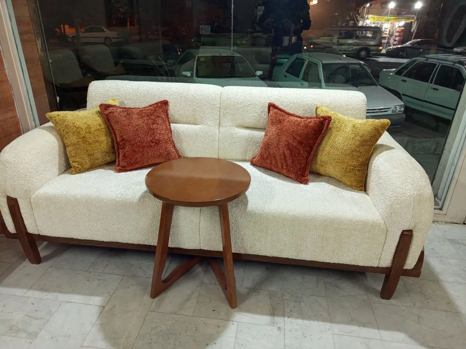 مبل ۸نفره با پارچه تدی با جلو مبلی و عسلی اقساط|مبلمان خانگی و میز عسلی|قدس, شهرقدس|دیوار