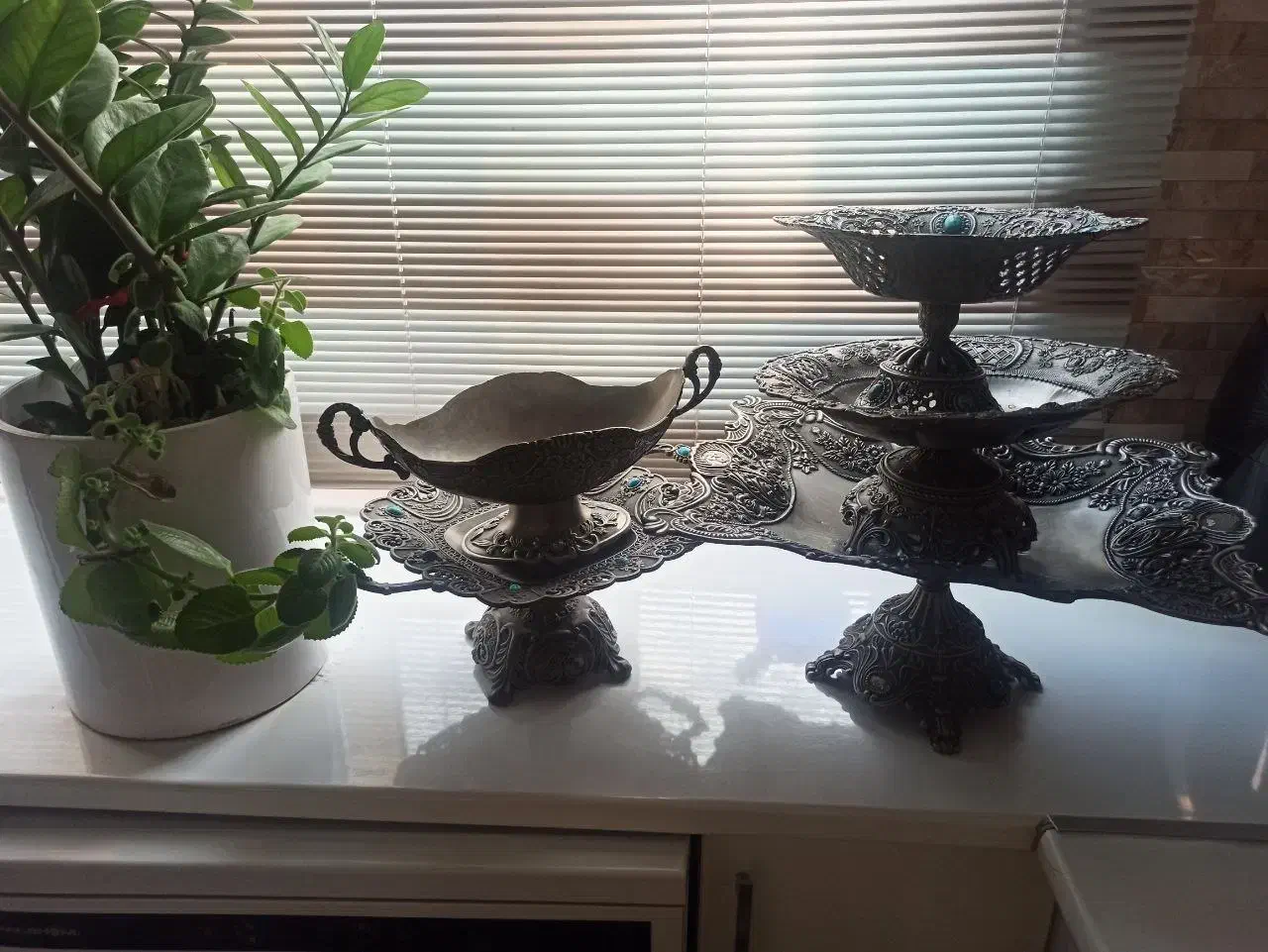 ظرف سیلور 5عدد با هم دو و نیم میلیون|ظروف سرو و پذیرایی|میاندوآب, |دیوار