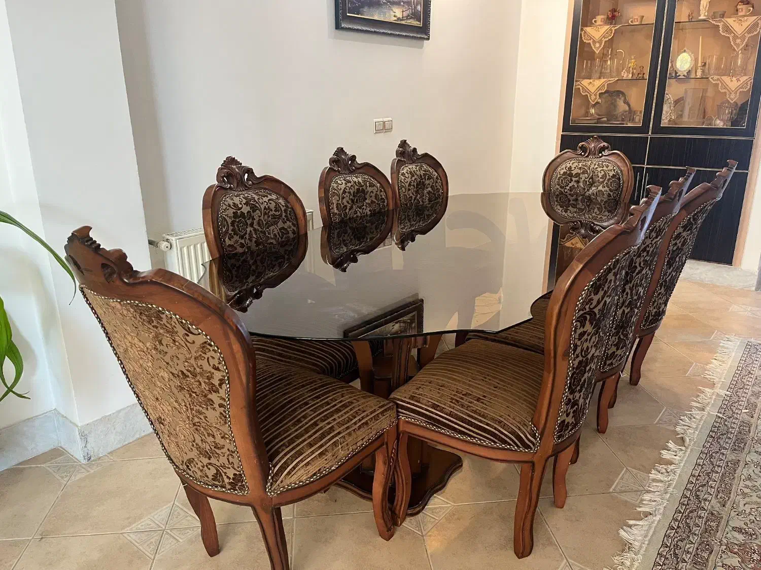 میز نهار خوری 8نفره|میز و صندلی غذاخوری|اصفهان, بهارستان|دیوار