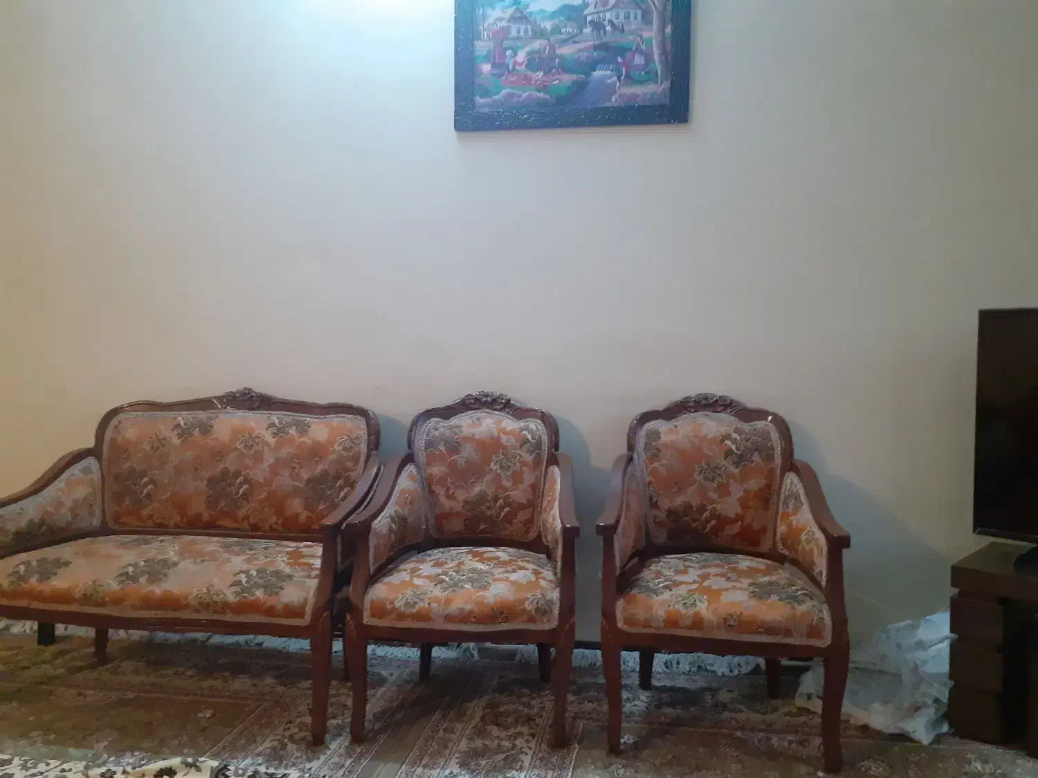 مبل سلطنتی|مبلمان خانگی و میز عسلی|شیراز, ابیوردی|دیوار