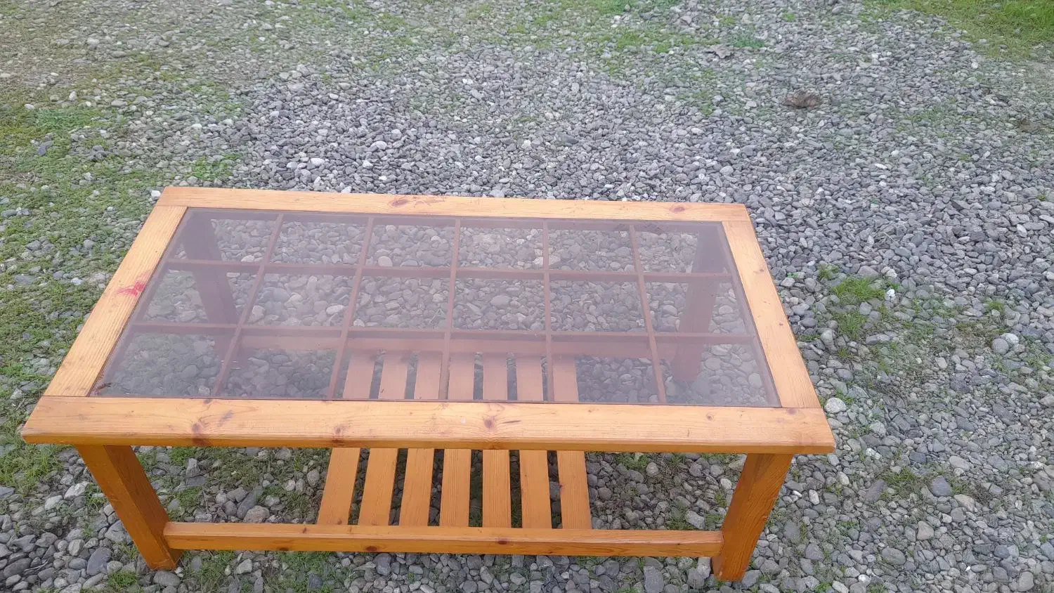 میز عسلی سالم وتمیز درحد نو|مبلمان خانگی و میز عسلی|شفت, |دیوار