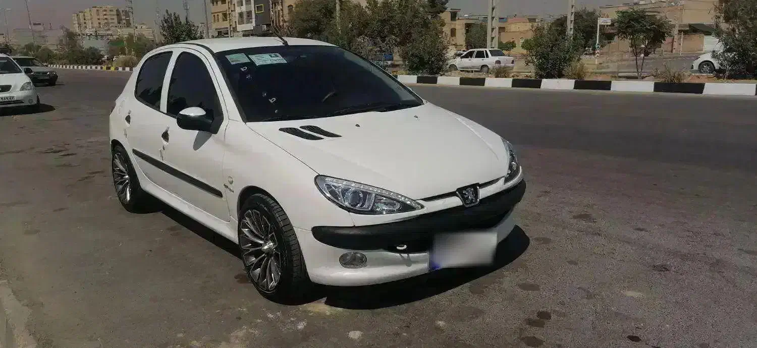 206 تیپ 2 مدل 91 در حد صفر|خودرو سواری و وانت|شیراز, پانصد دستگاه ارتش|دیوار