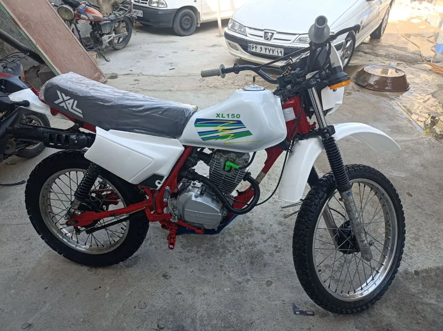 تریل ایکسل ۲۵۰مزایده|موتورسیکلت|کرمانشاه, |دیوار