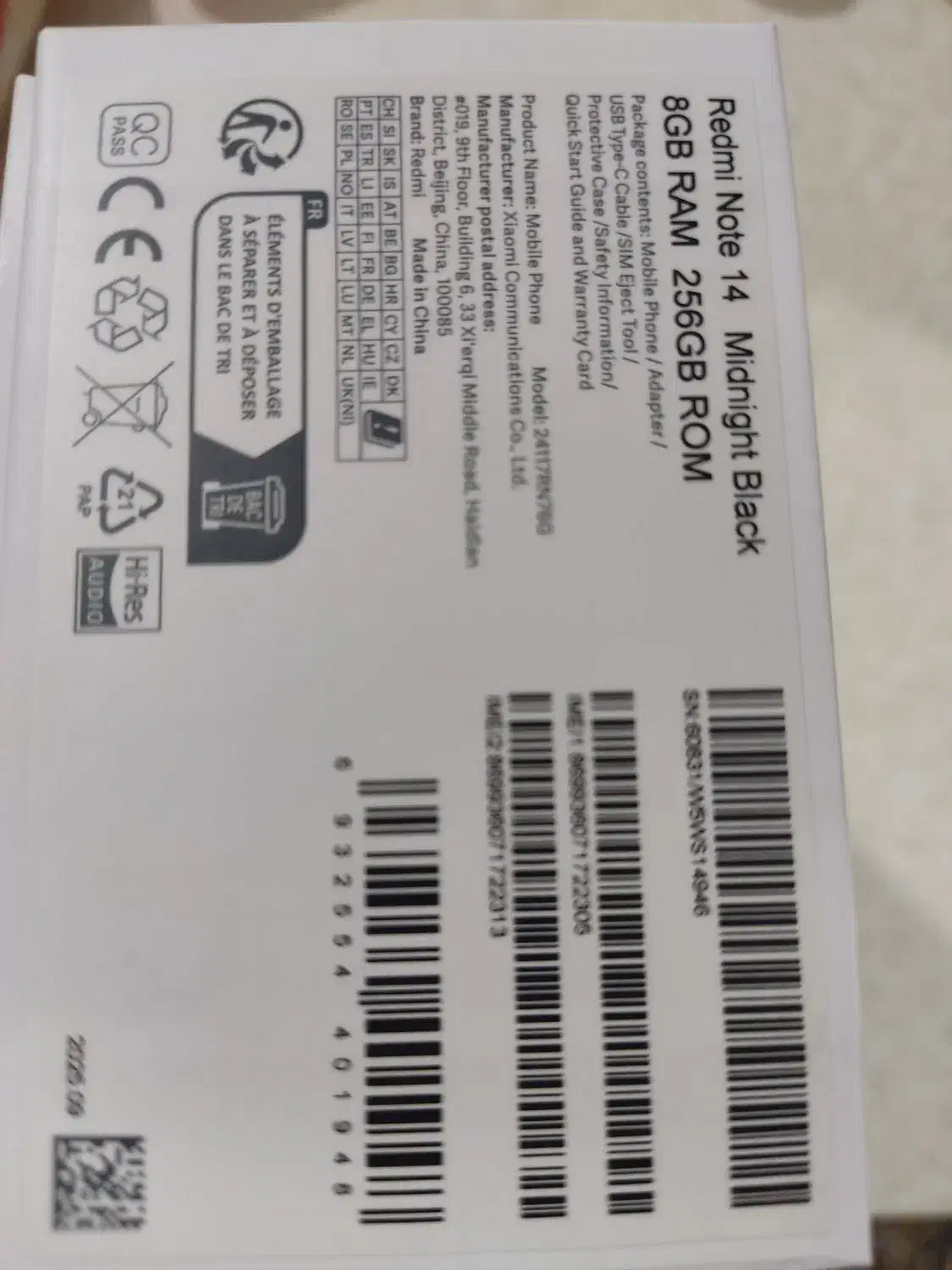 گوشی Redmi Note14|موبایل|مشهد, امام خمینی|دیوار