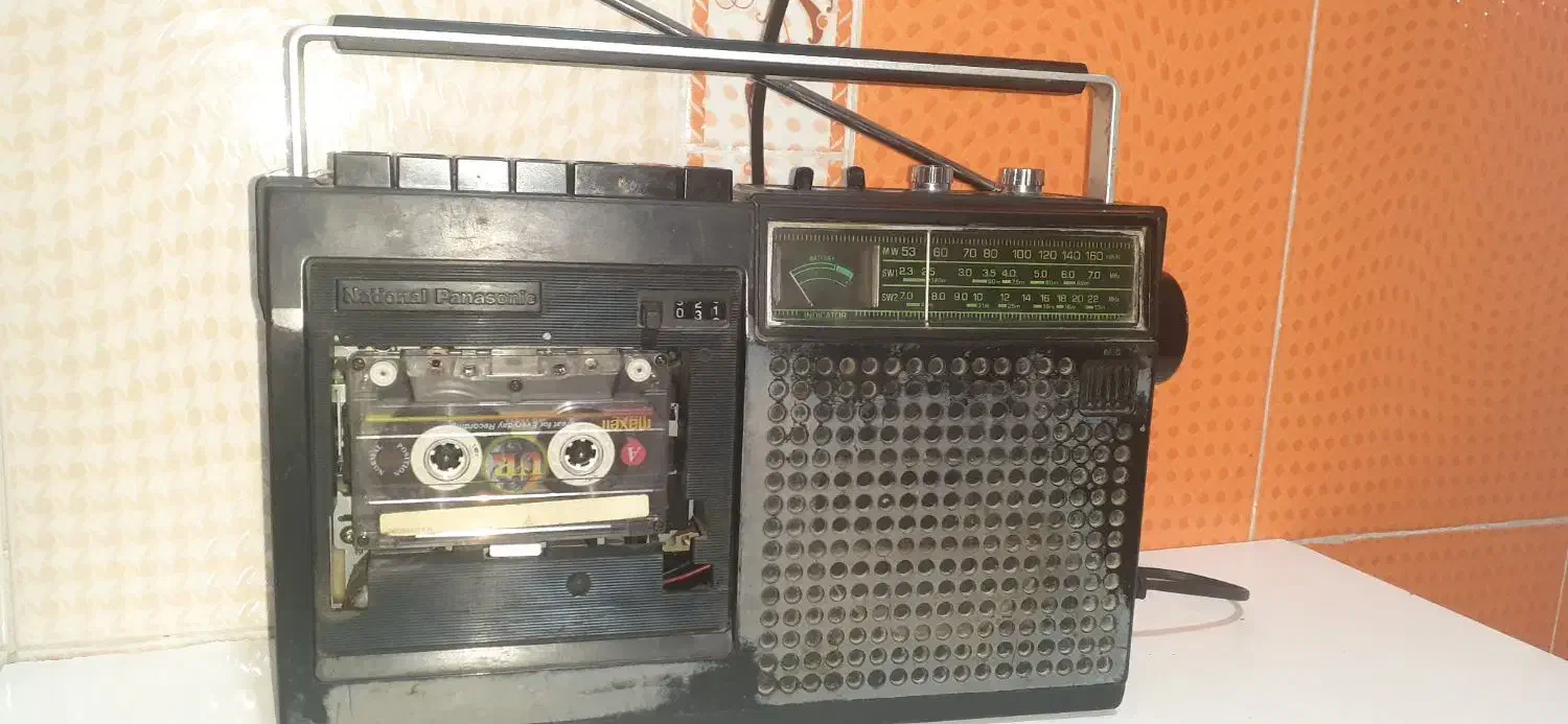 رادیو و ضبط ارتشی National Panasonic|سیستم صوتی خانگی|بندرعباس, |دیوار