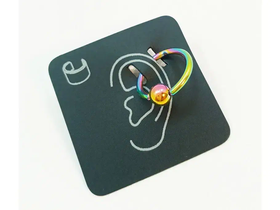 پرسینگ گوش مردانه استیل هفت رنگ|بدلیجات|گرگان, |دیوار