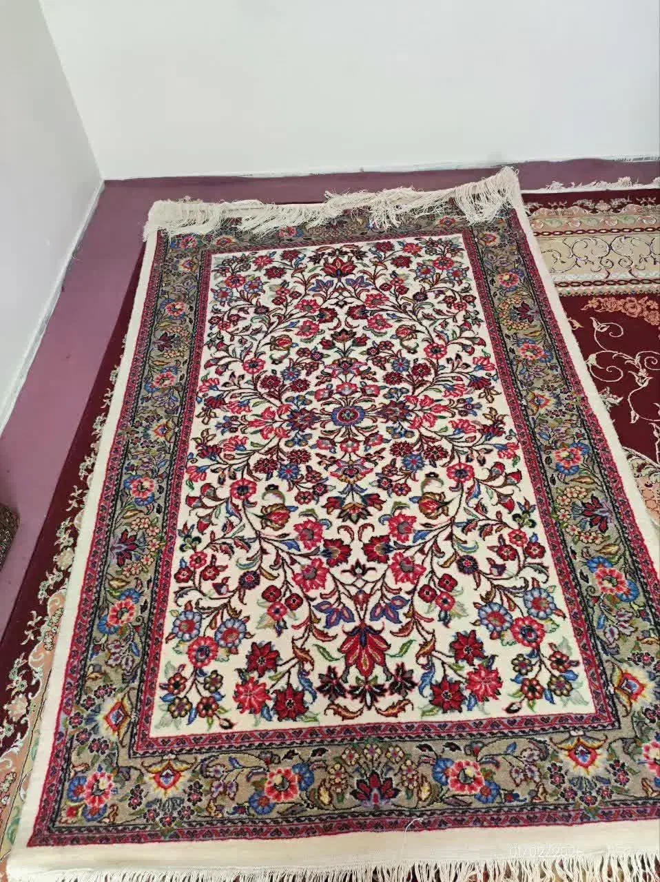 قالی دست بافت|فرش|خمین, |دیوار