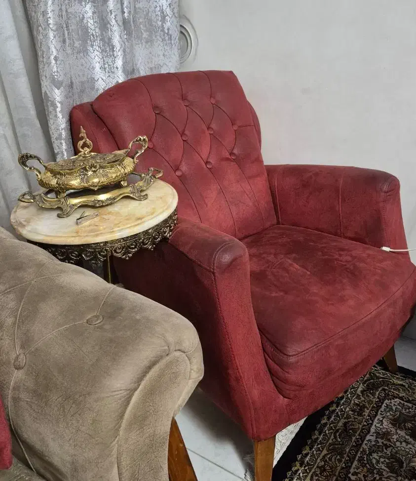 مبل چستر ۸ نفره|مبلمان خانگی و میز عسلی|اندیشه, اندیشه فاز ۱|دیوار