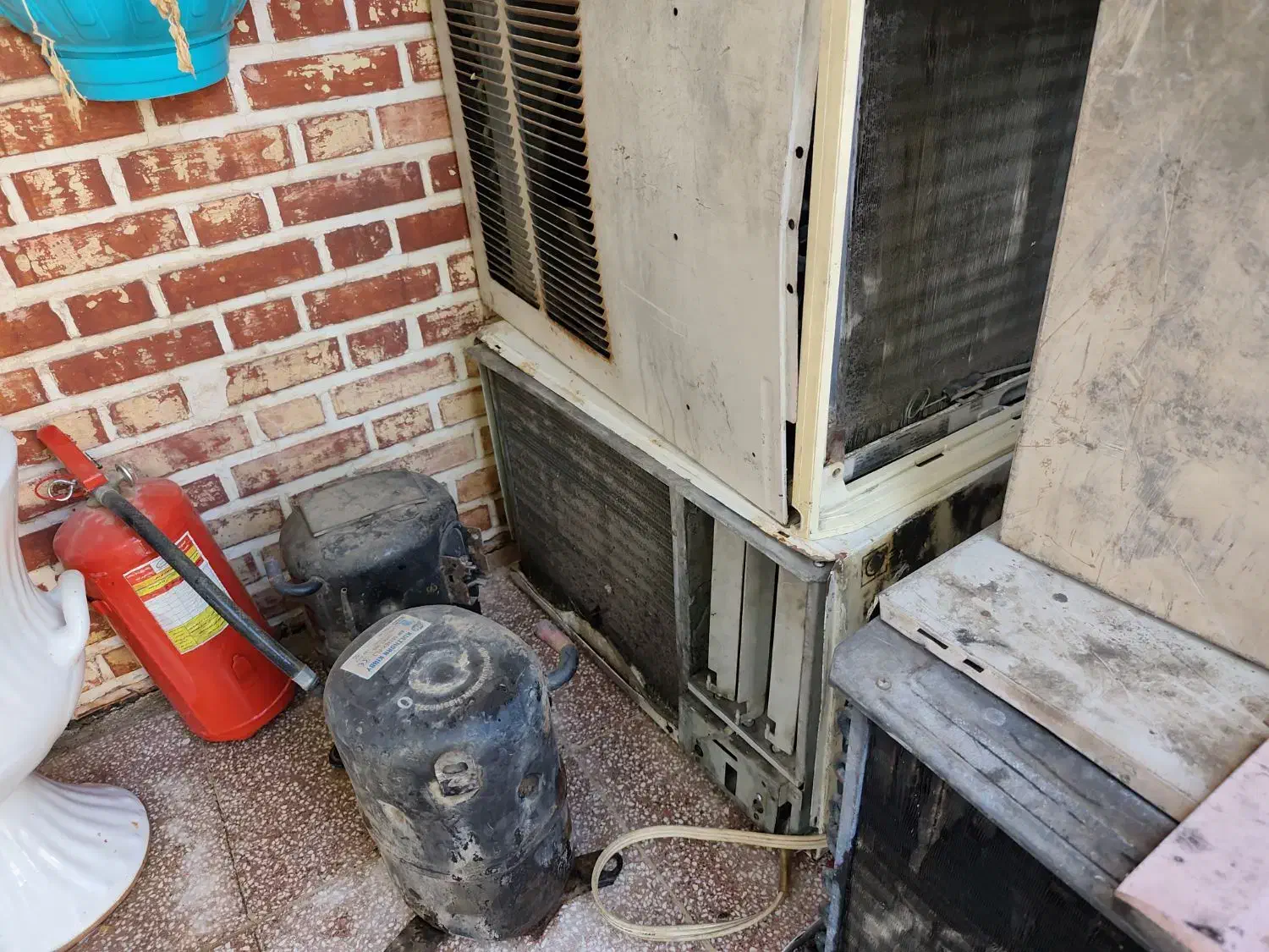 فروش کولر گازی و موتور کولر فوری|کولر گازی و فنکوئل|چمران, |دیوار