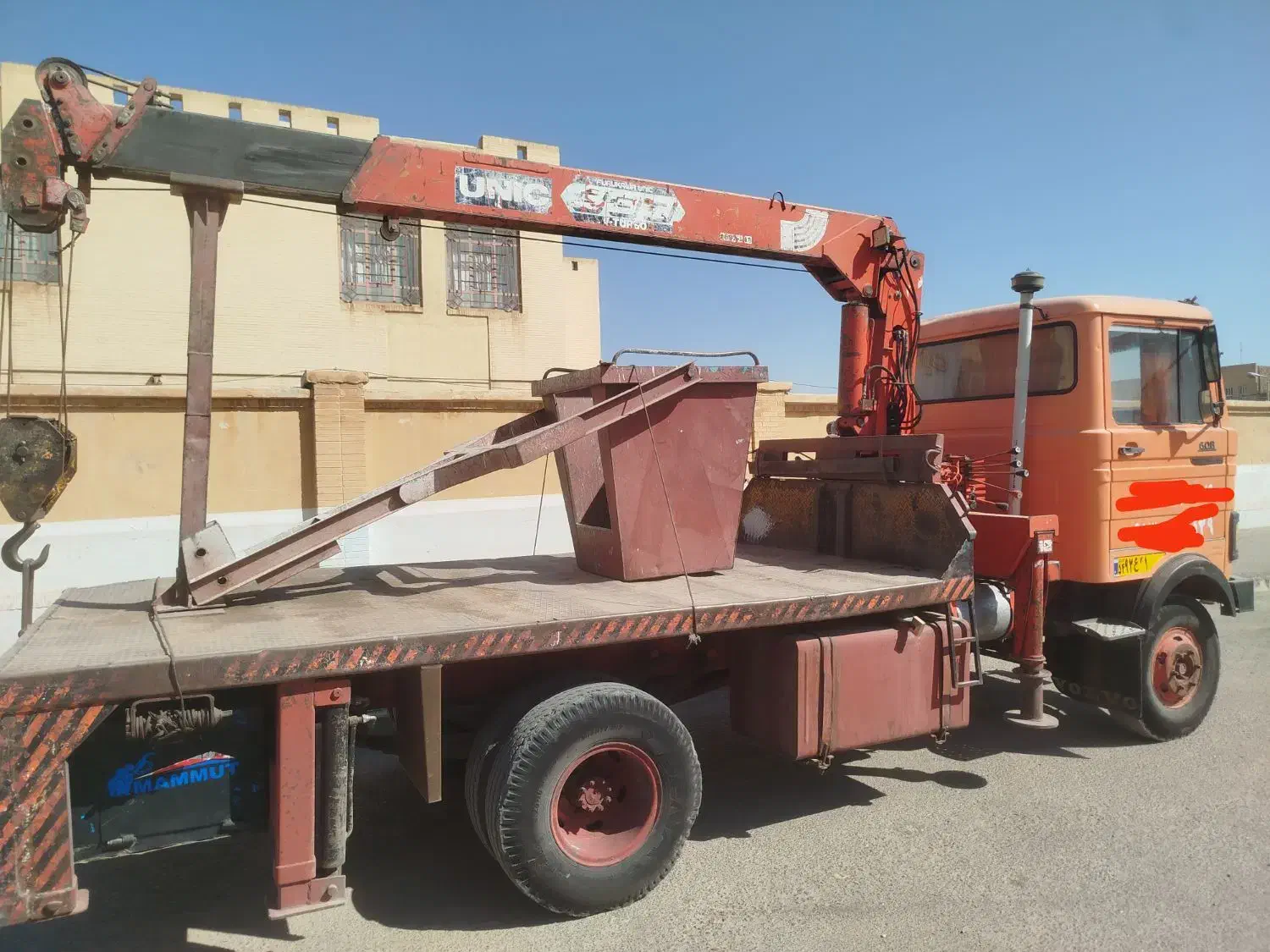 جرثقیل خاور 608 مدل 86|خودرو سنگین|یزد, |دیوار