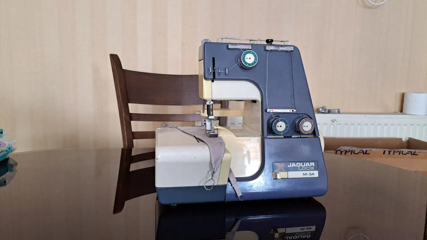 چرخ سردوز جگوار سه نخ استوک ژاپن|چرخ خیاطی و ریسندگی|مشهد, شهرک لشکر (شهرک غرب)|دیوار