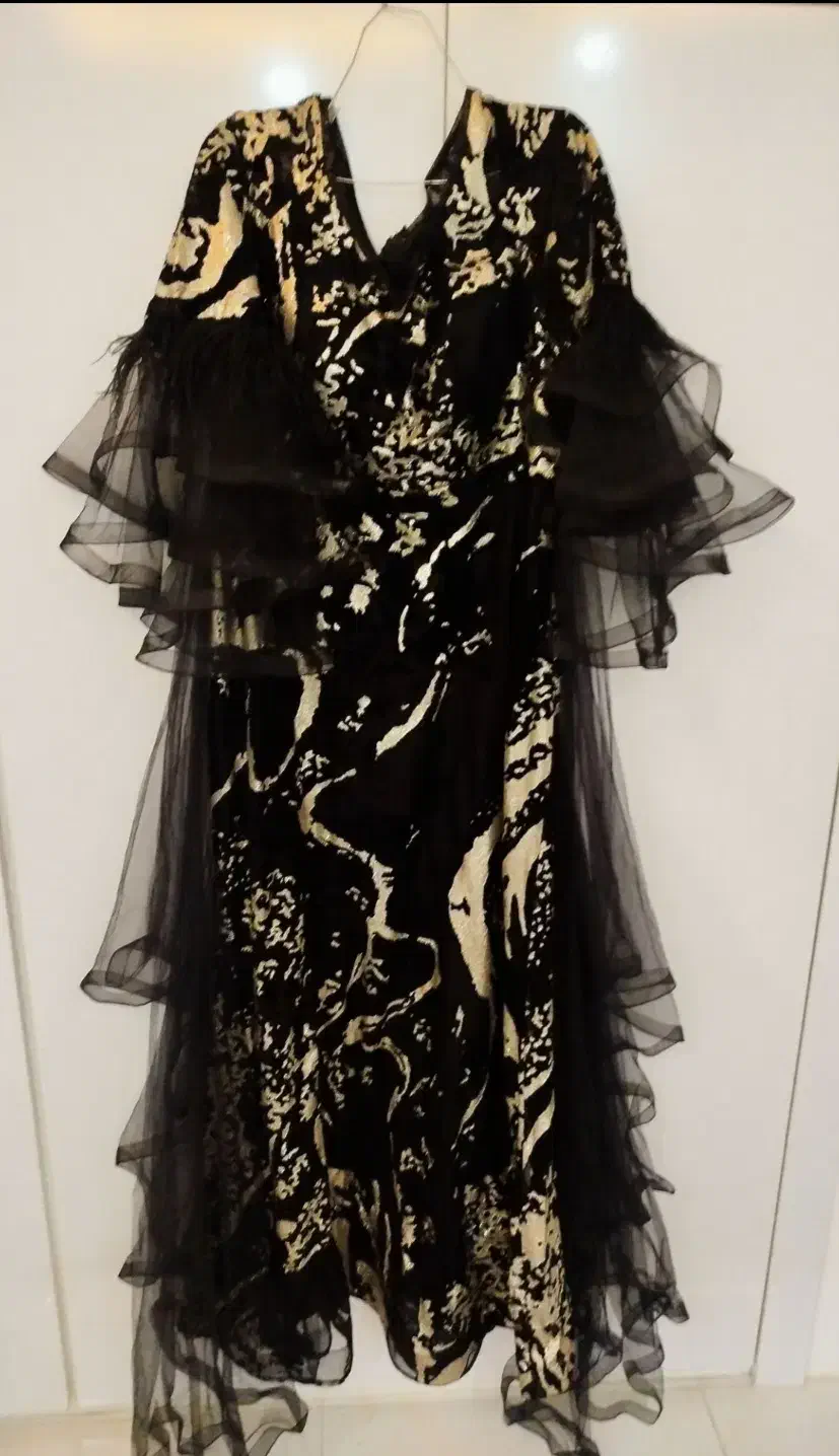 لباس مجلسی درحدنو مشکی کارشده|لباس|رشت, جهاد|دیوار