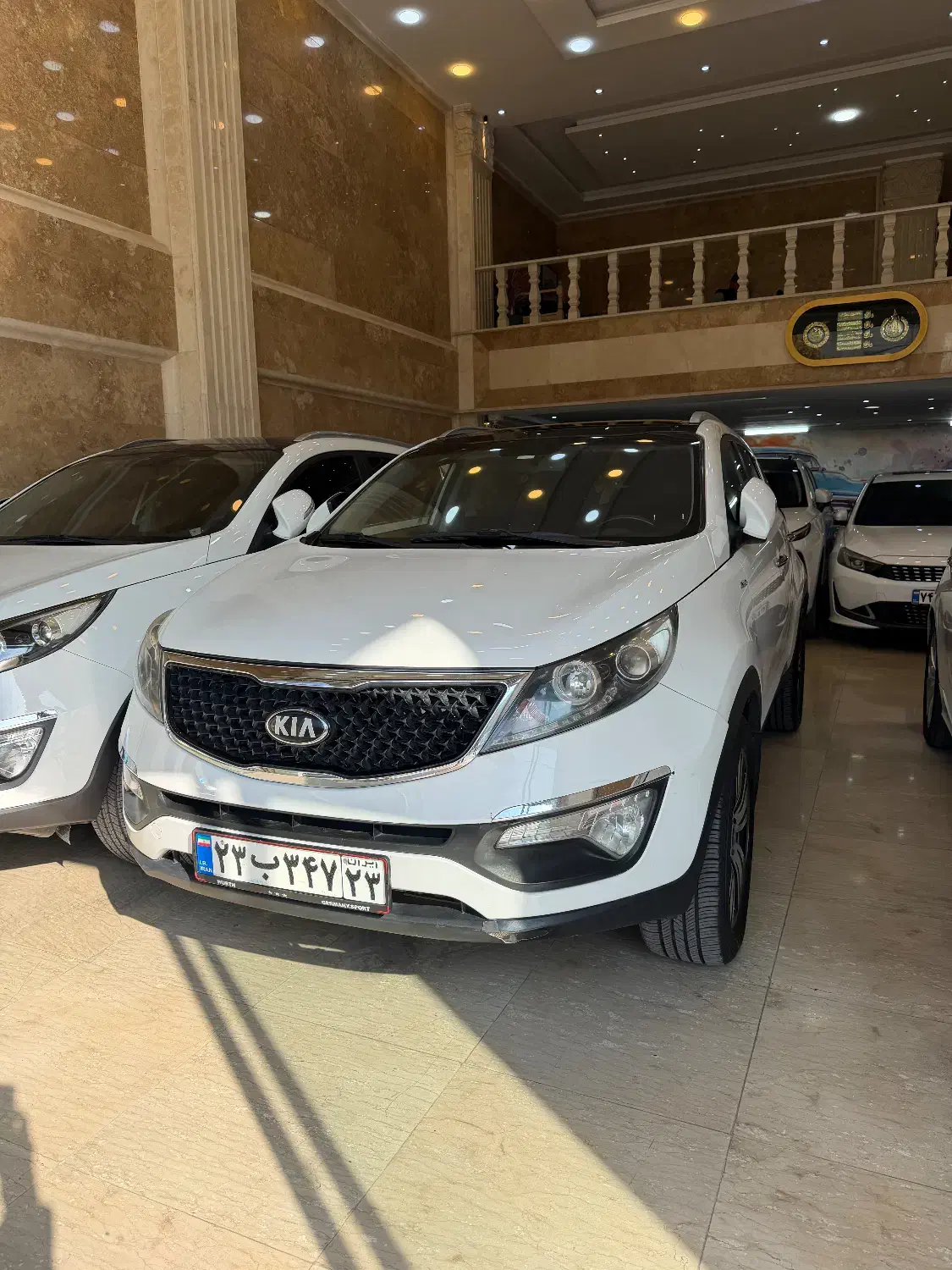 خودروی اسپورتیج /سفید /2014/کم کار /نقد و اقساط|خودرو سواری و وانت|قم, شهرک سازمان آب|دیوار