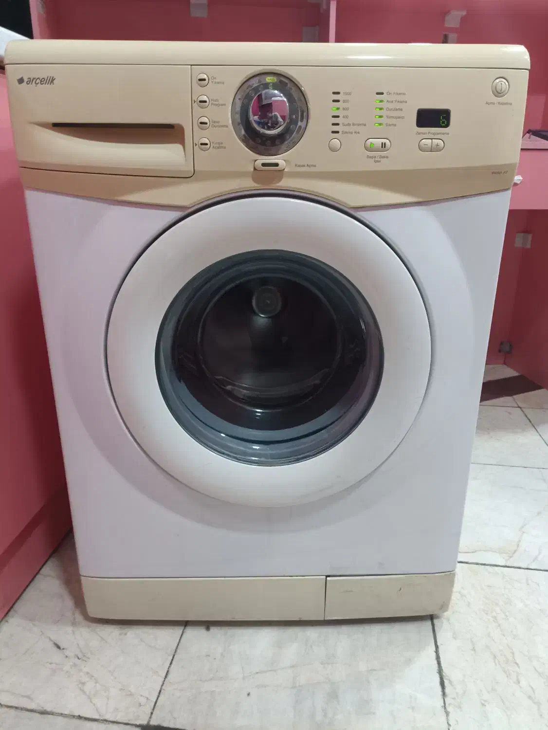 لباسشویی ارچلیک|ماشین لباسشویی و خشککن لباس|پاکدشت, پاکدشت (مامازند)|دیوار