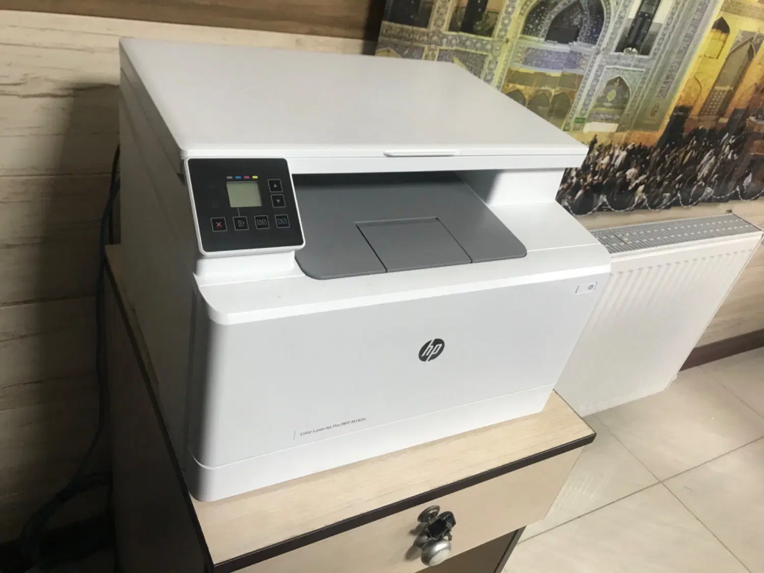پرینتر hp رنگی سه کاره با چاپ لیزری Pro MFP M182n|پرینتر، اسکنر، کپی، فکس|تهران, تهرانسر شمالی|دیوار