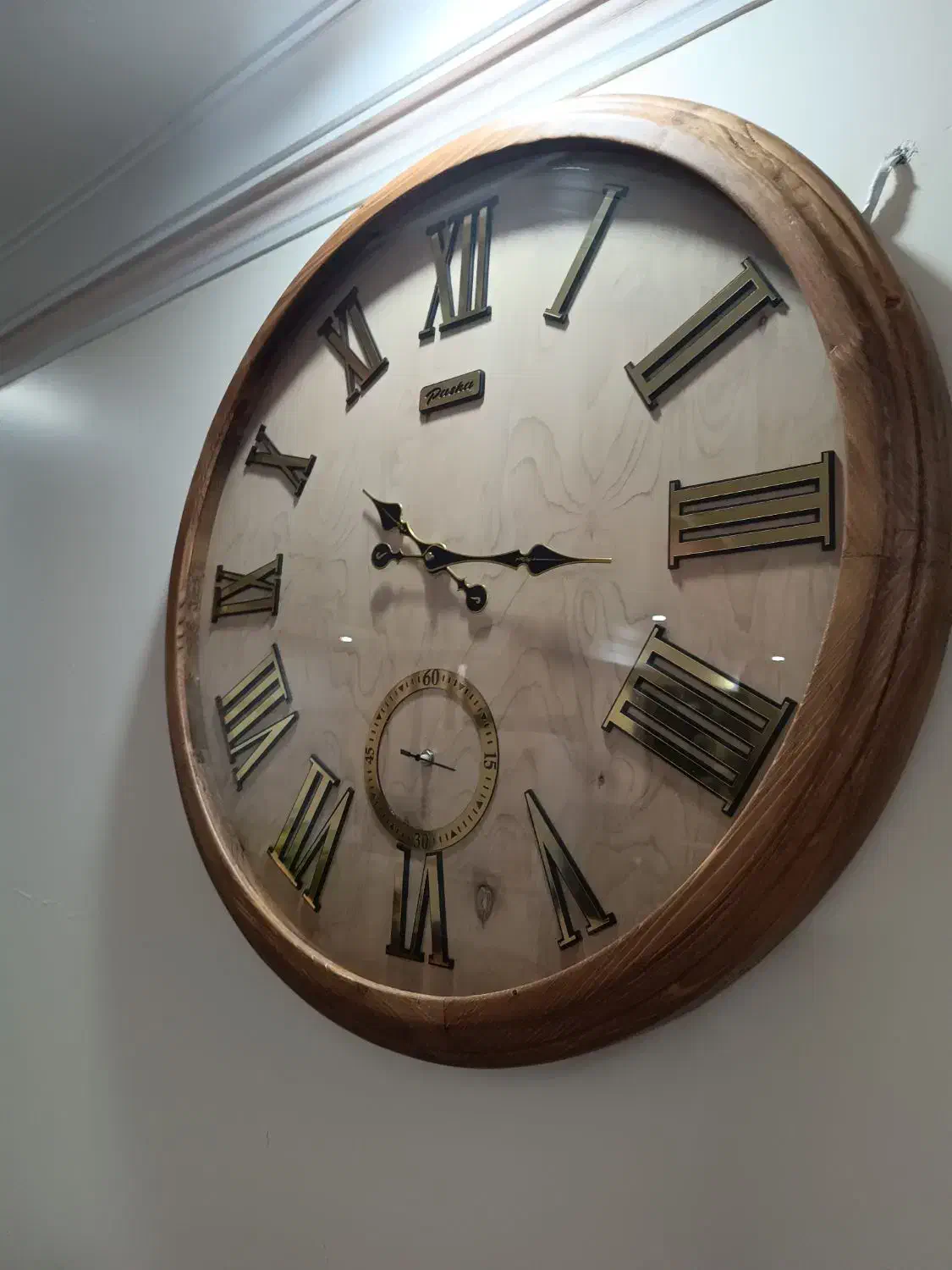 ساعت دیواری و شیک تمام چوب|ساعت دیواری و تزئینی|تهران, آهنگ|دیوار