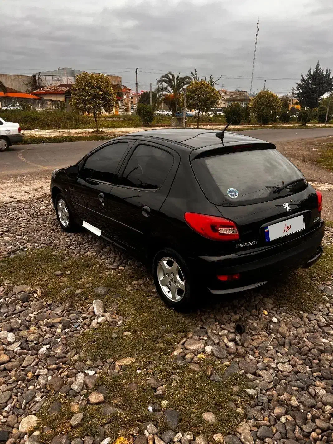 207 اتومات پانا مشکی|خودرو سواری و وانت|صومعهسرا, |دیوار