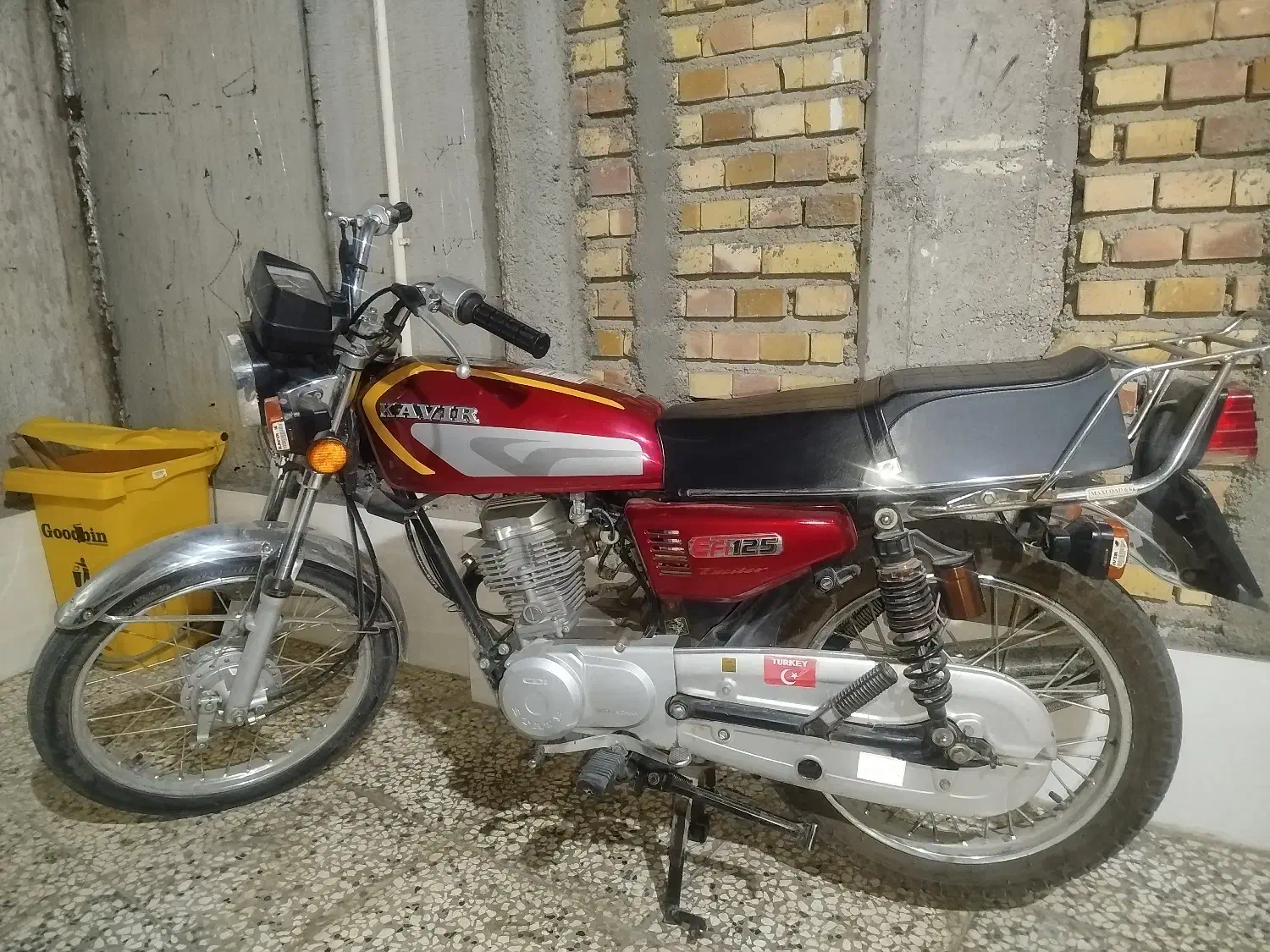 موتورسیکلت کویر ۱۲۵|موتورسیکلت|گنبد کاووس, |دیوار