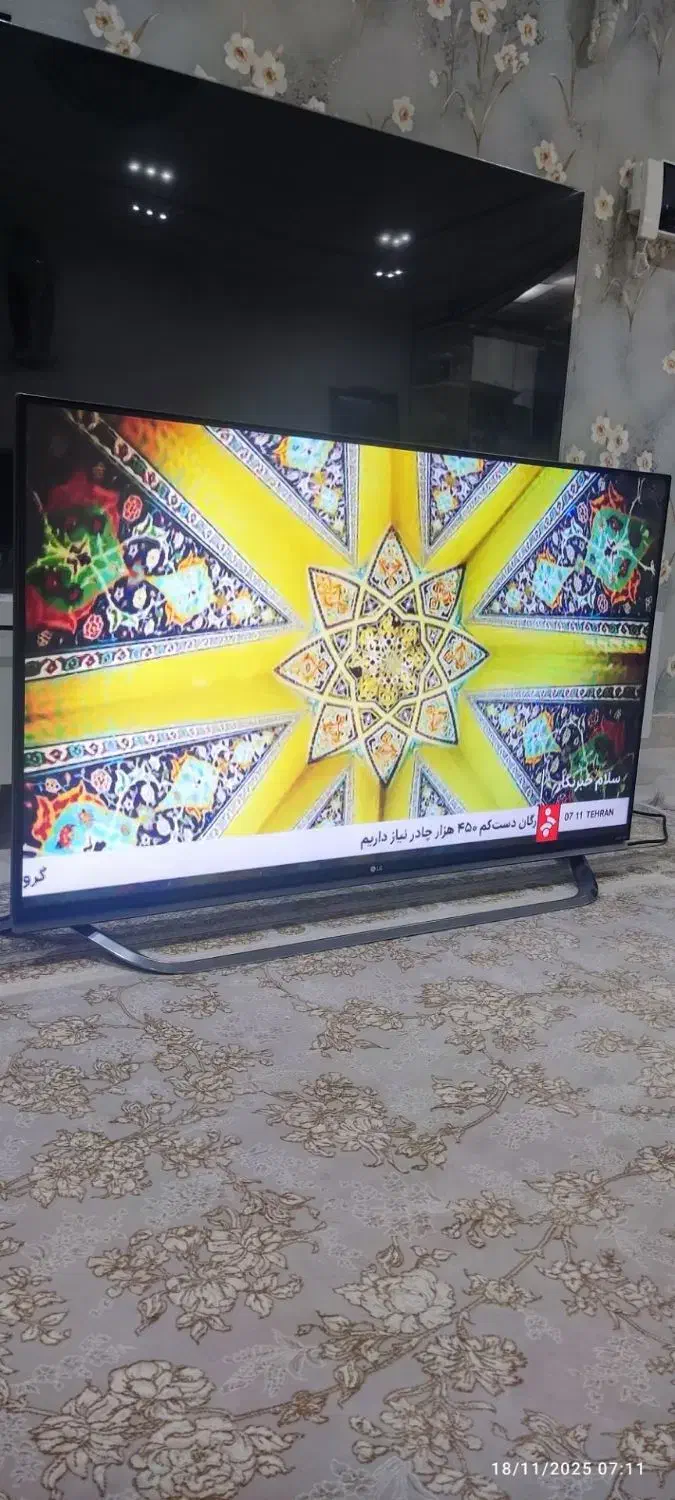 تلویزیون ال جی 49 اینچ دهگلان|تلویزیون و پروژکتور|سنندج, |دیوار