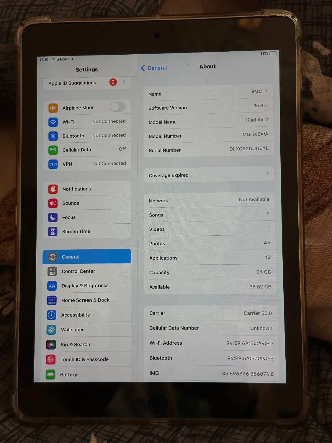 ipad air 2|تبلت|رشت, بازار|دیوار