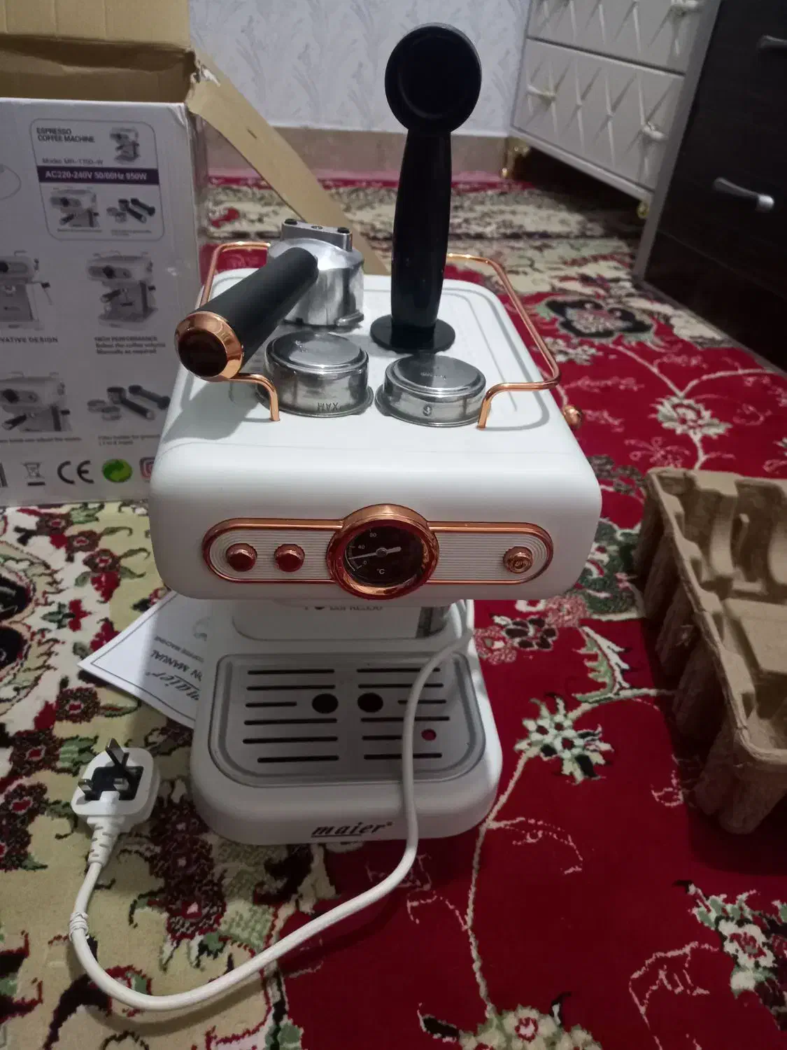 قهوه ساز خانگی مایر|سماور، چایساز، قهوهساز|دورود, |دیوار