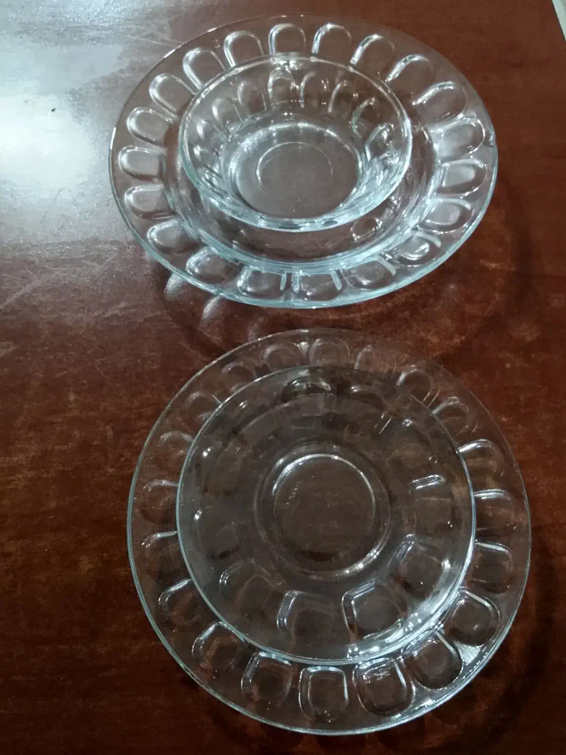 سرویس شیشه 30نفر ده حدی صفری دا|ظروف سرو و پذیرایی|مهاباد (آذربایجان غربی), |دیوار