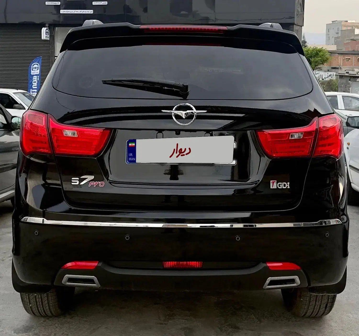 هایما s7 pro 1403 مشکی ۳۰۰۰ کارکرد|خودرو سواری و وانت|آمل, |دیوار