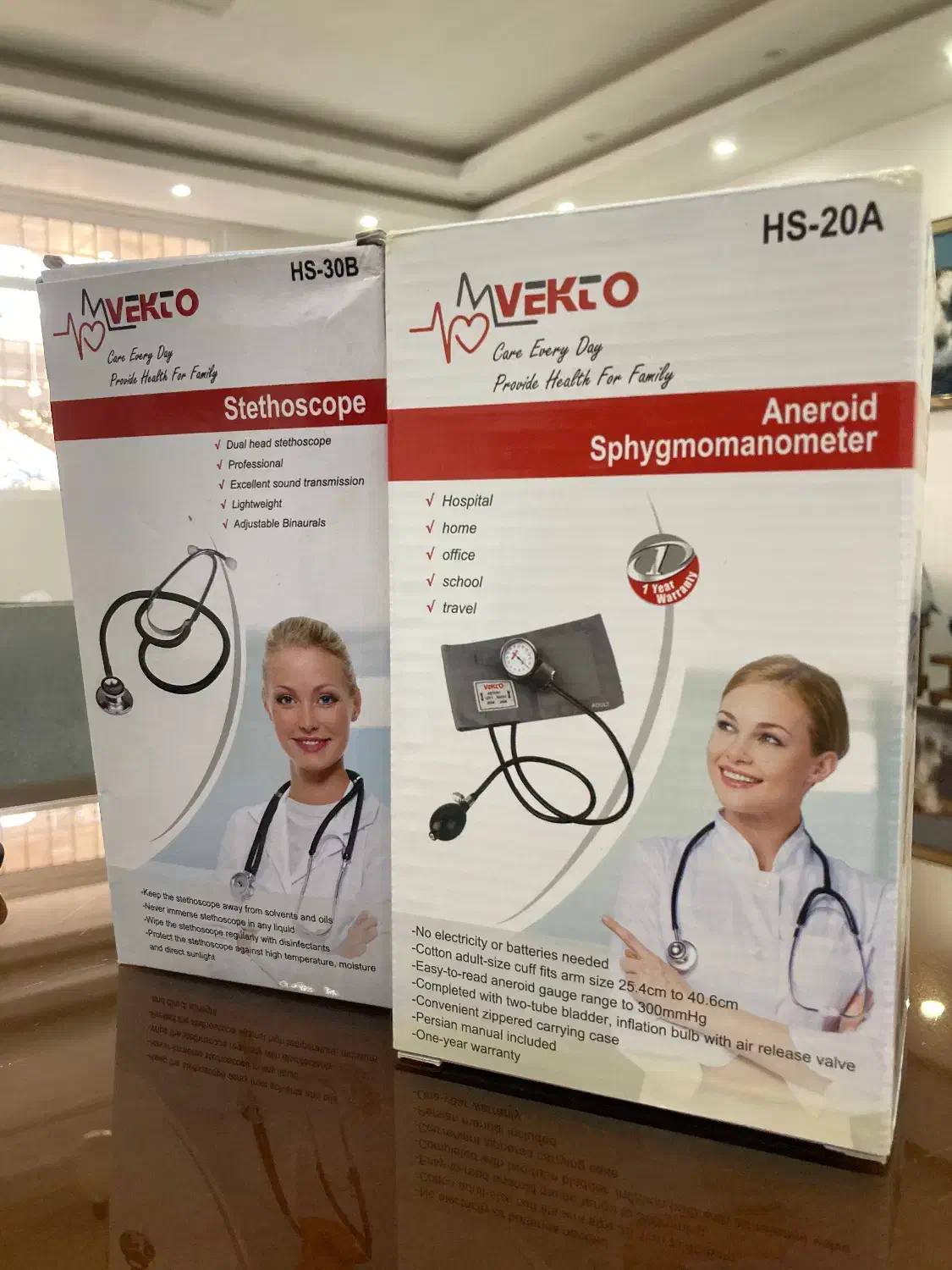 گوشی پزشکی به همراه فشارسنج عقربه ایی|پزشکی|پاکدشت, پاکدشت (مامازند)|دیوار