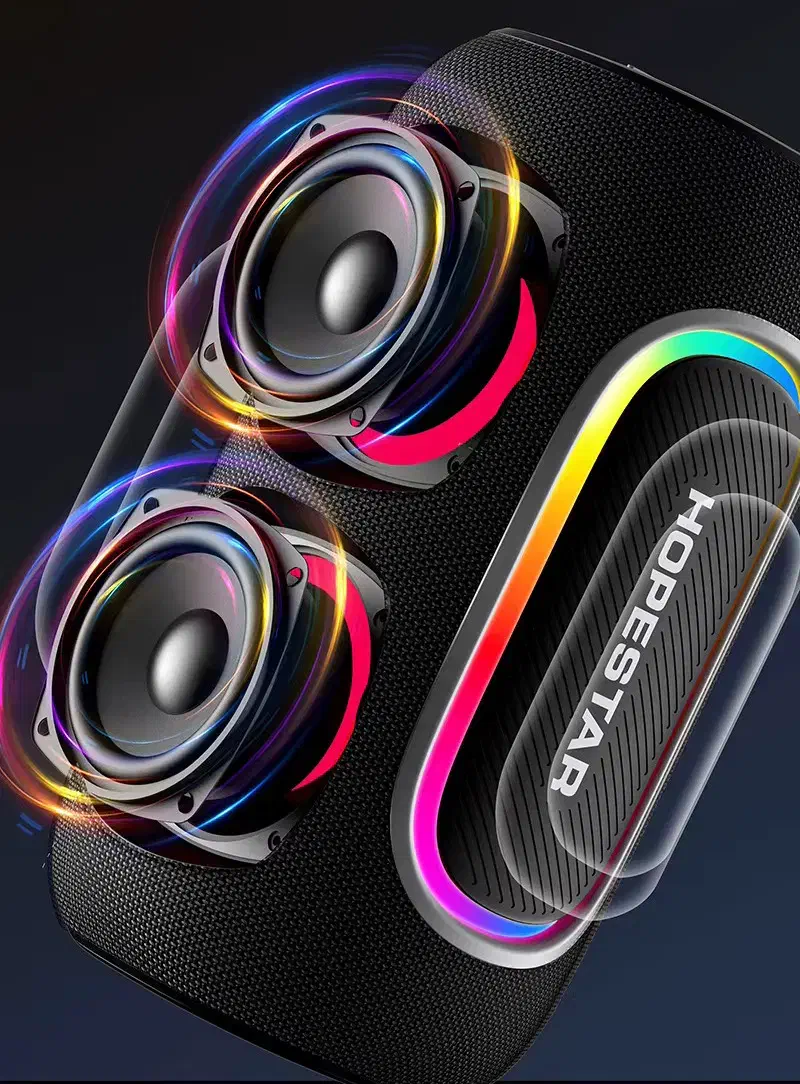 اسپیکر 50 واتی اورجینال هوپ استار HOPESTAR A65 PRO|پخشکننده همراه|زنجان, |دیوار