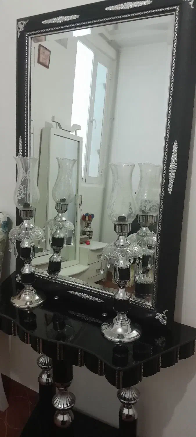 آینه و شمعدان|آینه|زنجان, |دیوار