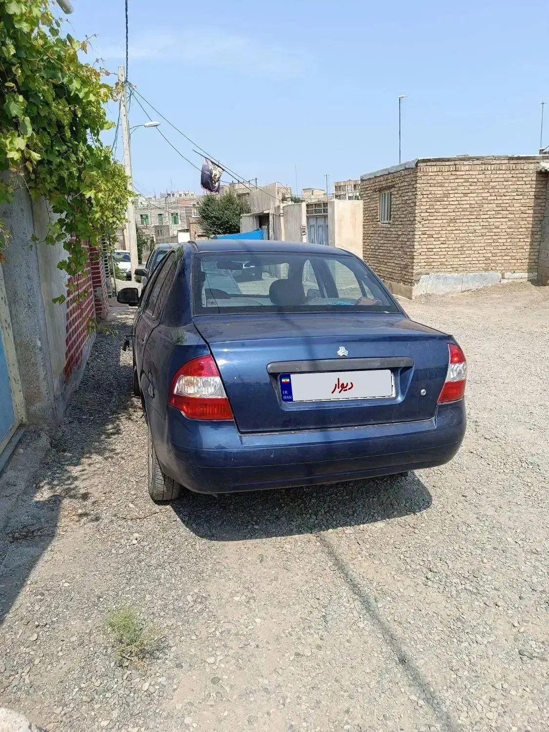 تیبا۱ مدل ۹۵ تمام رنگ شاسی بدون ضربه|خودرو سواری و وانت|اردبیل, |دیوار