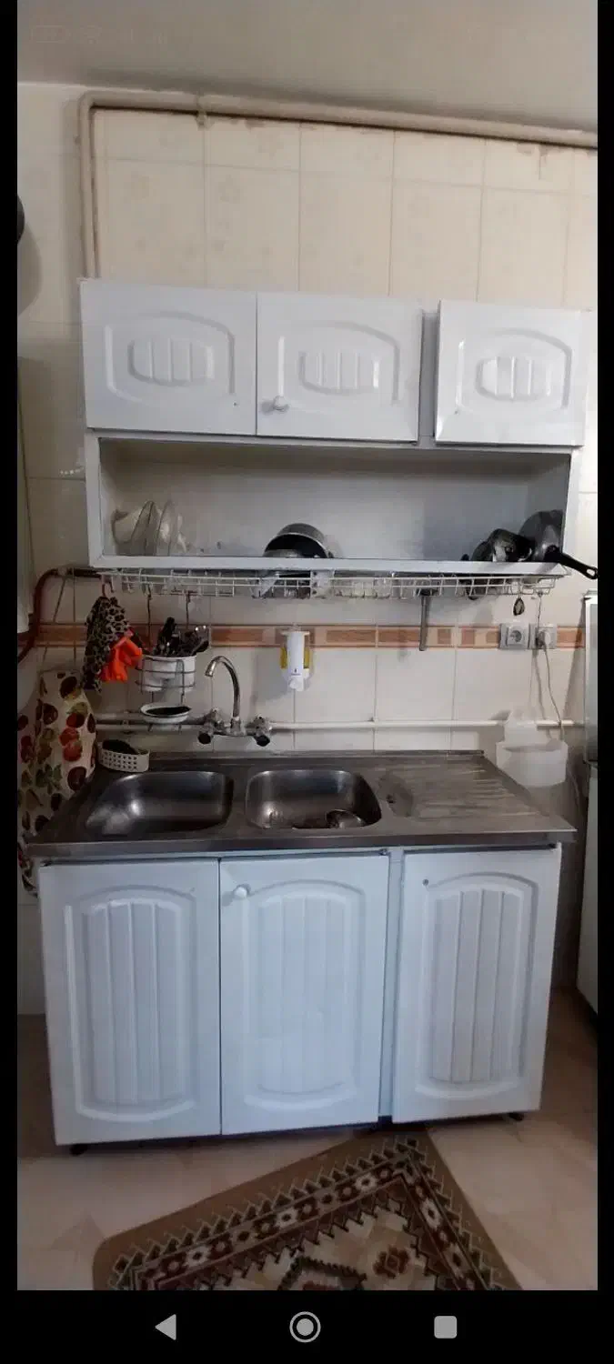 گاز فر دار دو جوجه گردان و کابینت|اجاق گاز و لوازم برقی پختوپز|ویسیان, |دیوار