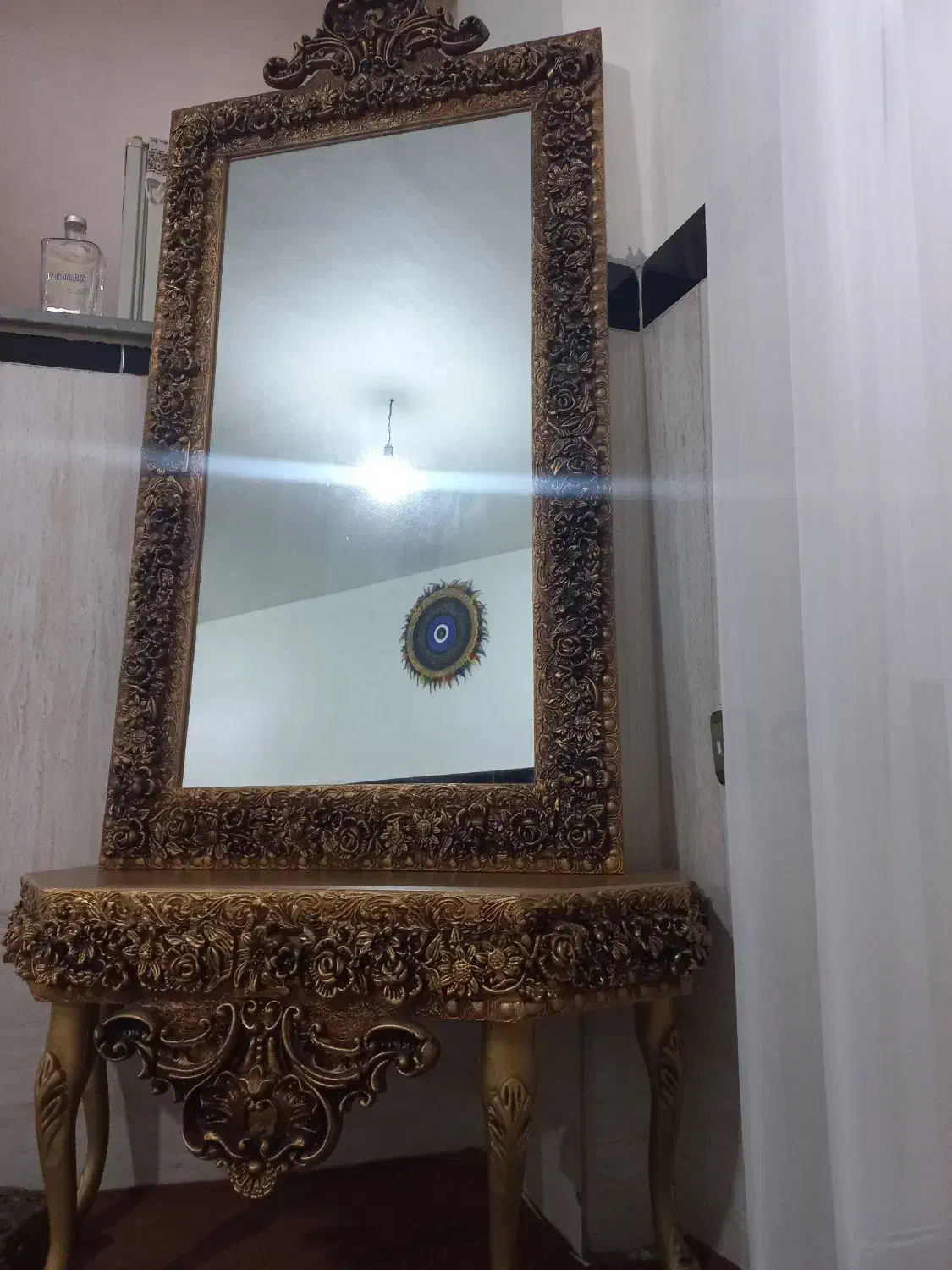 اینه کنسول و میز تلویزیون|بوفه، ویترین، کنسول|سنندج, |دیوار