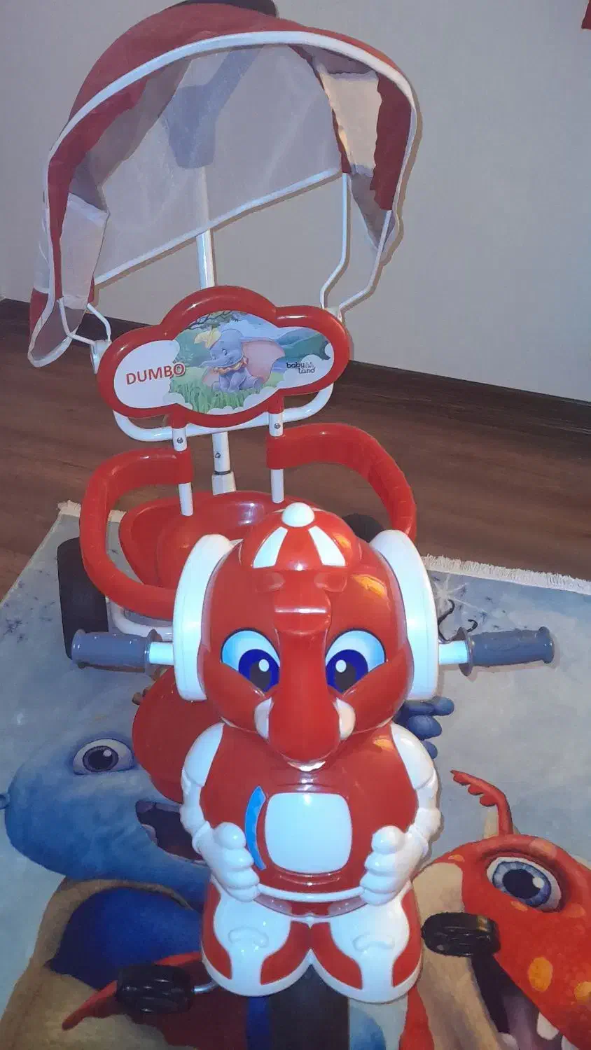 سه چرخه کودک طرح دامبو بیبی لند|دوچرخه، اسکیت، اسکوتر|پردیس, فاز ۸|دیوار